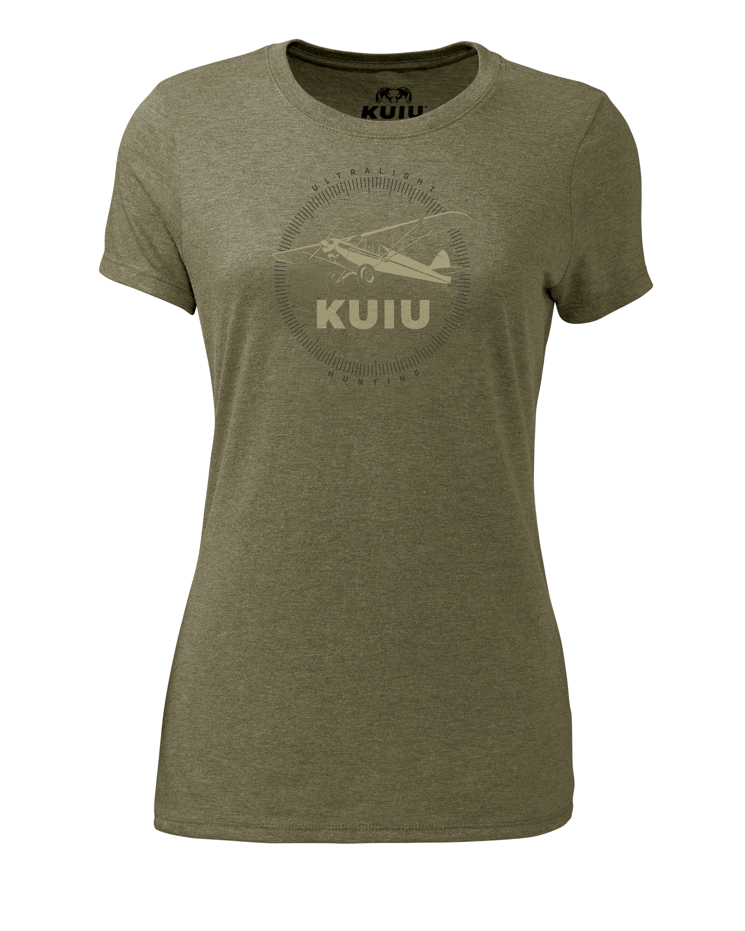 Women's Super Cub Logo T-Shirt | Military Green