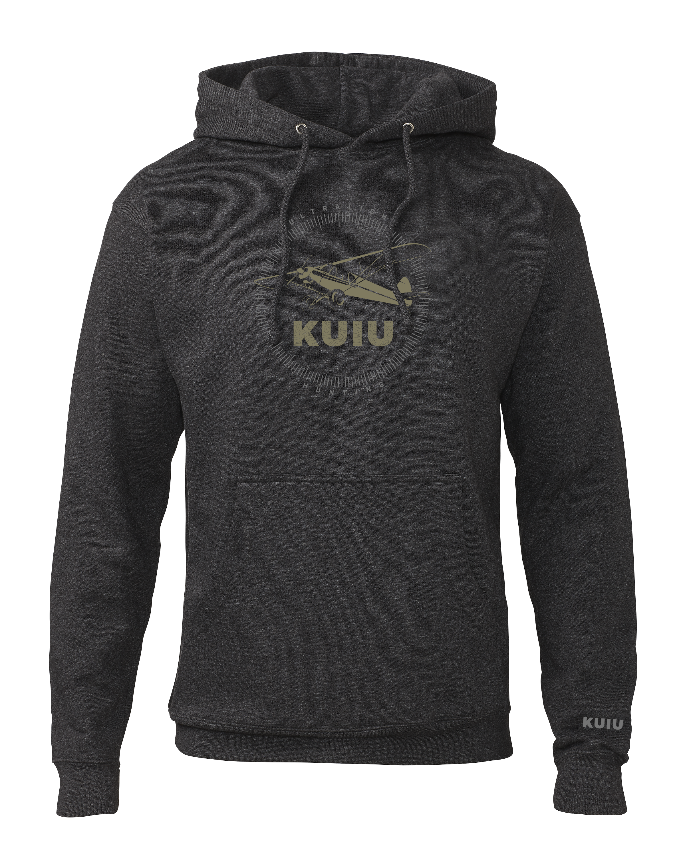 KUIU Super Cub Logo Hoodie | Charcoal
