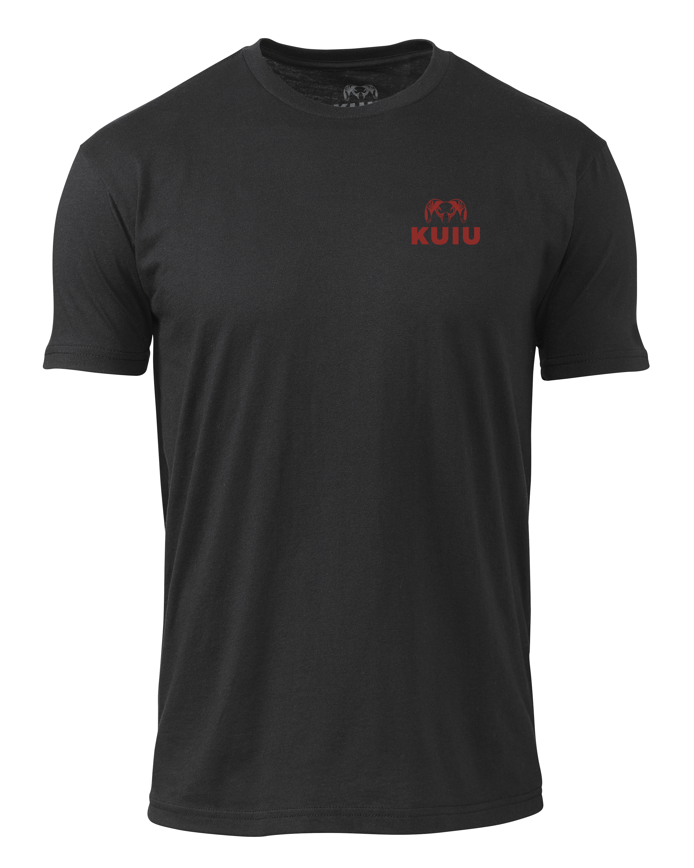 KUIU Retro Flag Fade T-Shirt | Black - Image 2