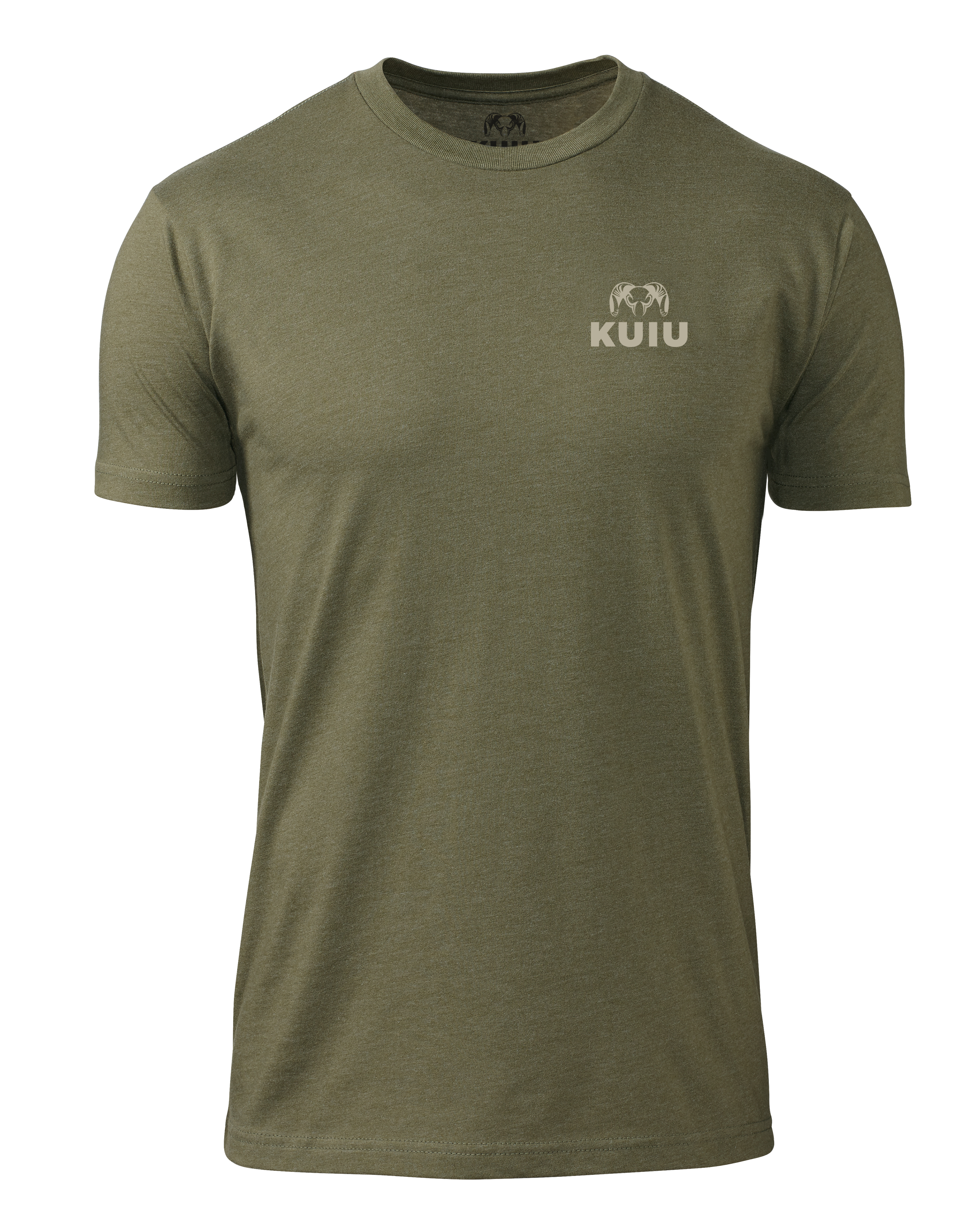 KUIU Retro Flag Fade T-Shirt | Military Green - Image 2