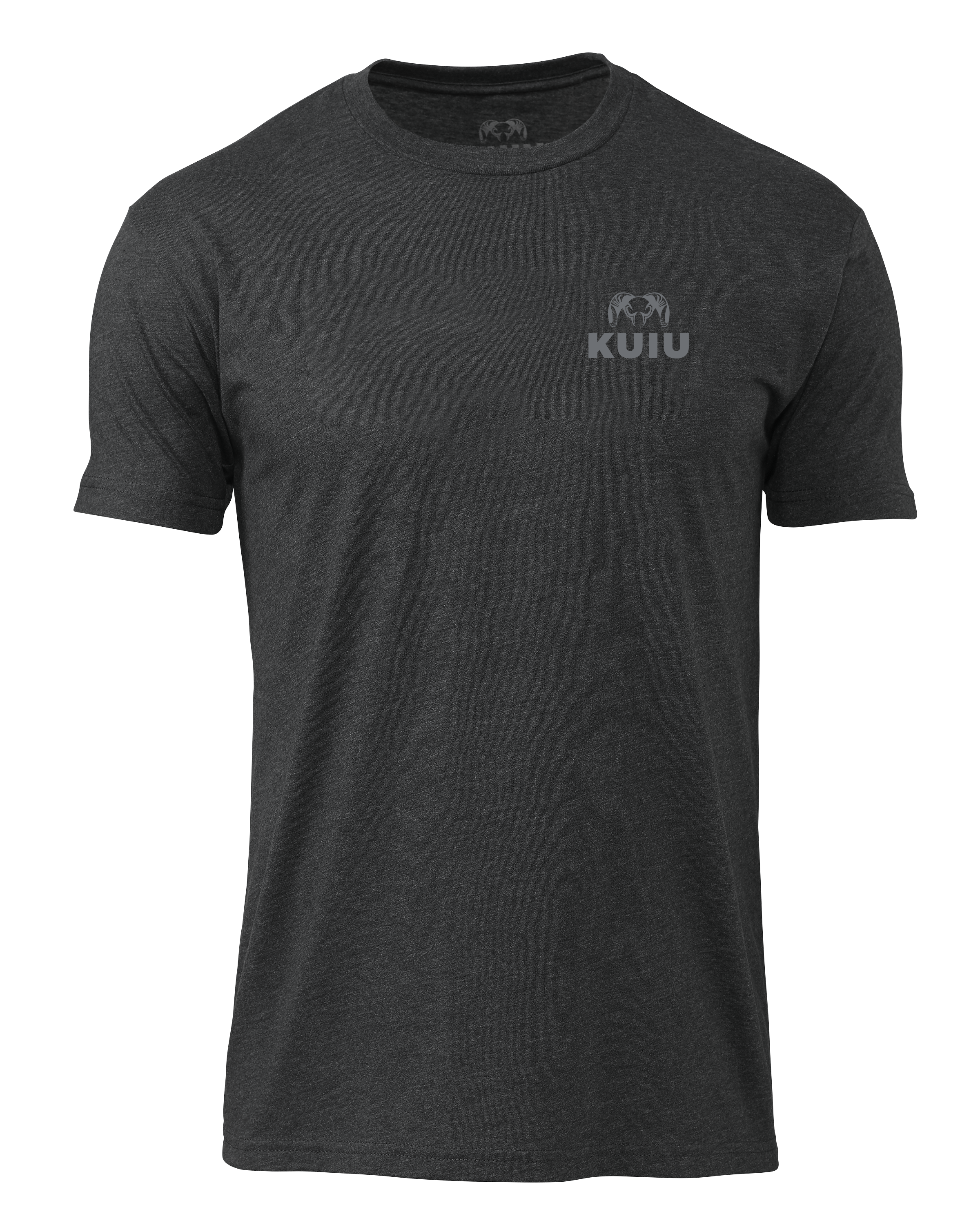 KUIU Solid Flag Fade T-Shirt | Charcoal - Image 2