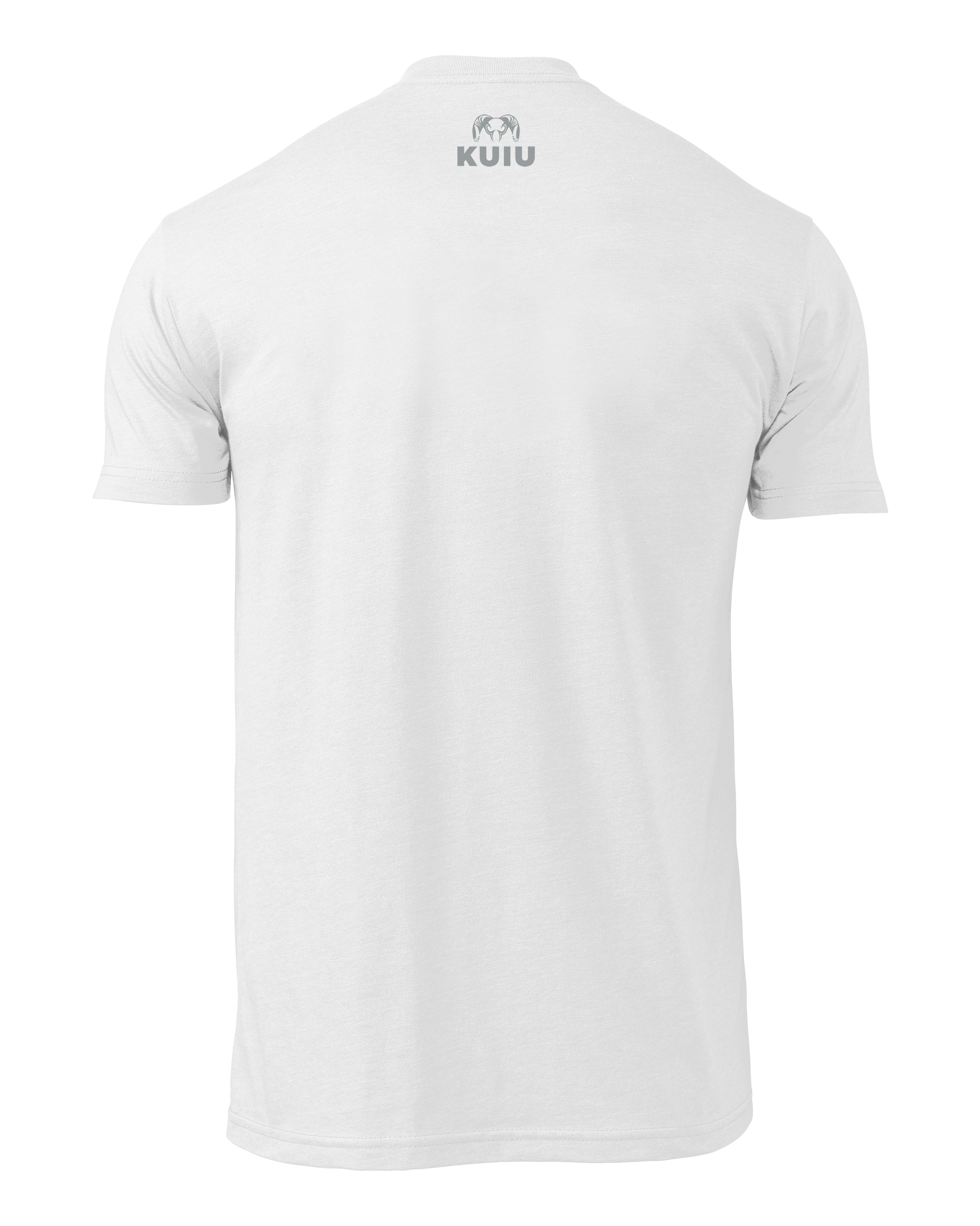 KUIU Topo Mountain T-Shirt | White - Image 2
