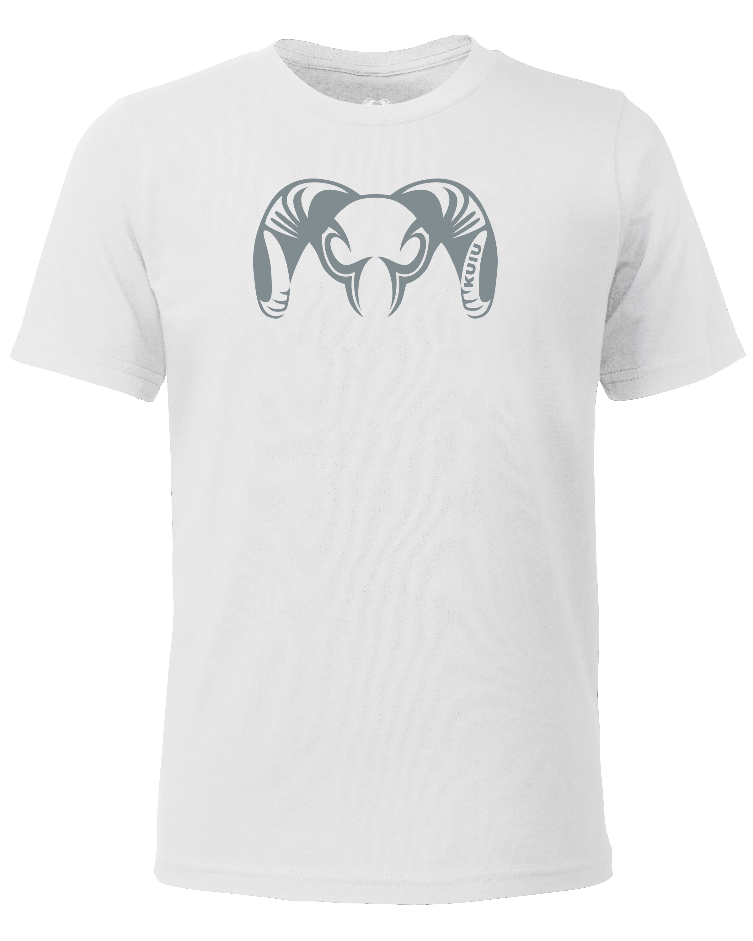 Youth Engraved Ram T-Shirt | White