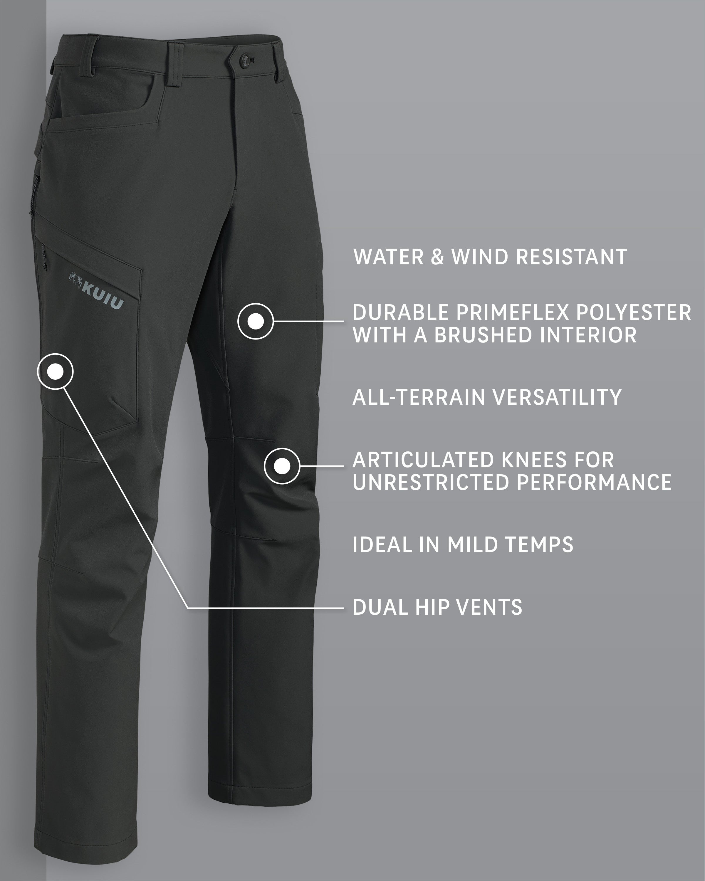 Alternative view of Attack Pant | Dark Gunmetal