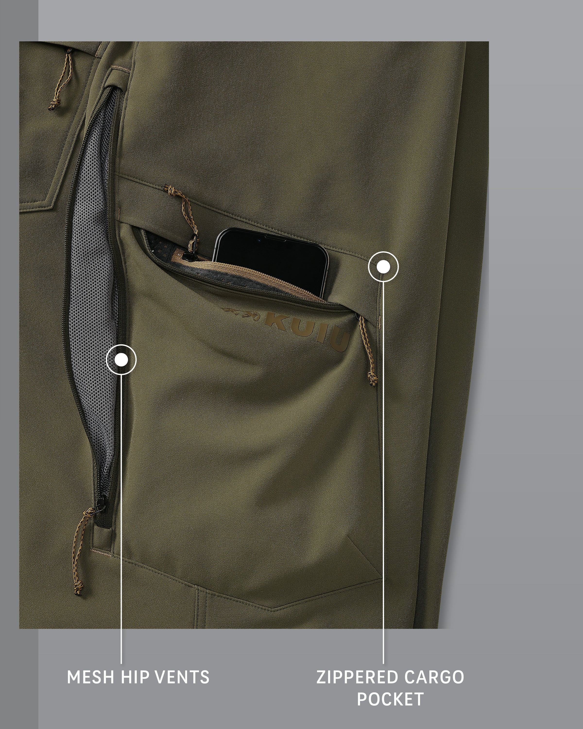 Attack Pant | Evergreen - Image 3