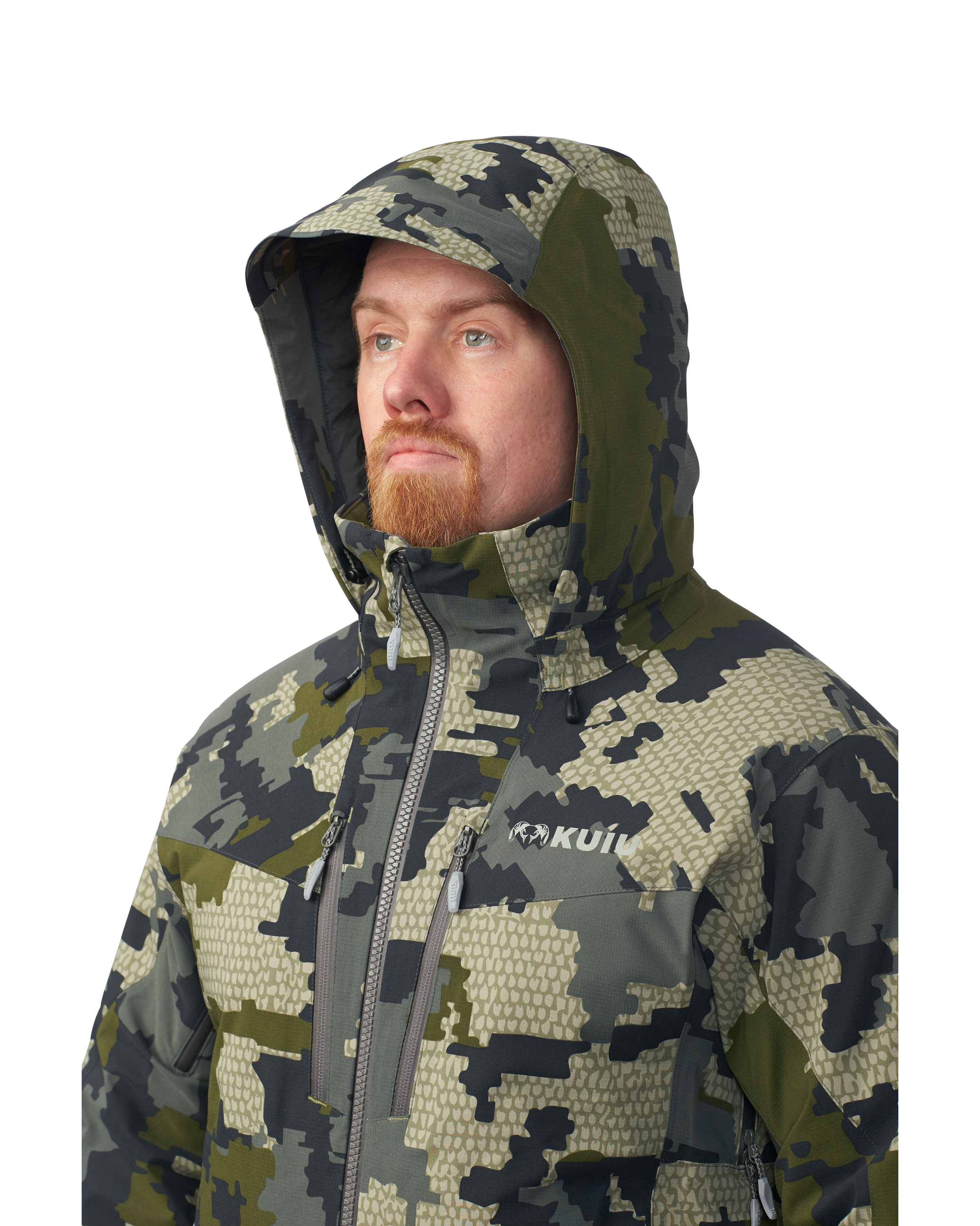 KUIU Kutana Gale Force Hooded Jacket | Verde - Image 5