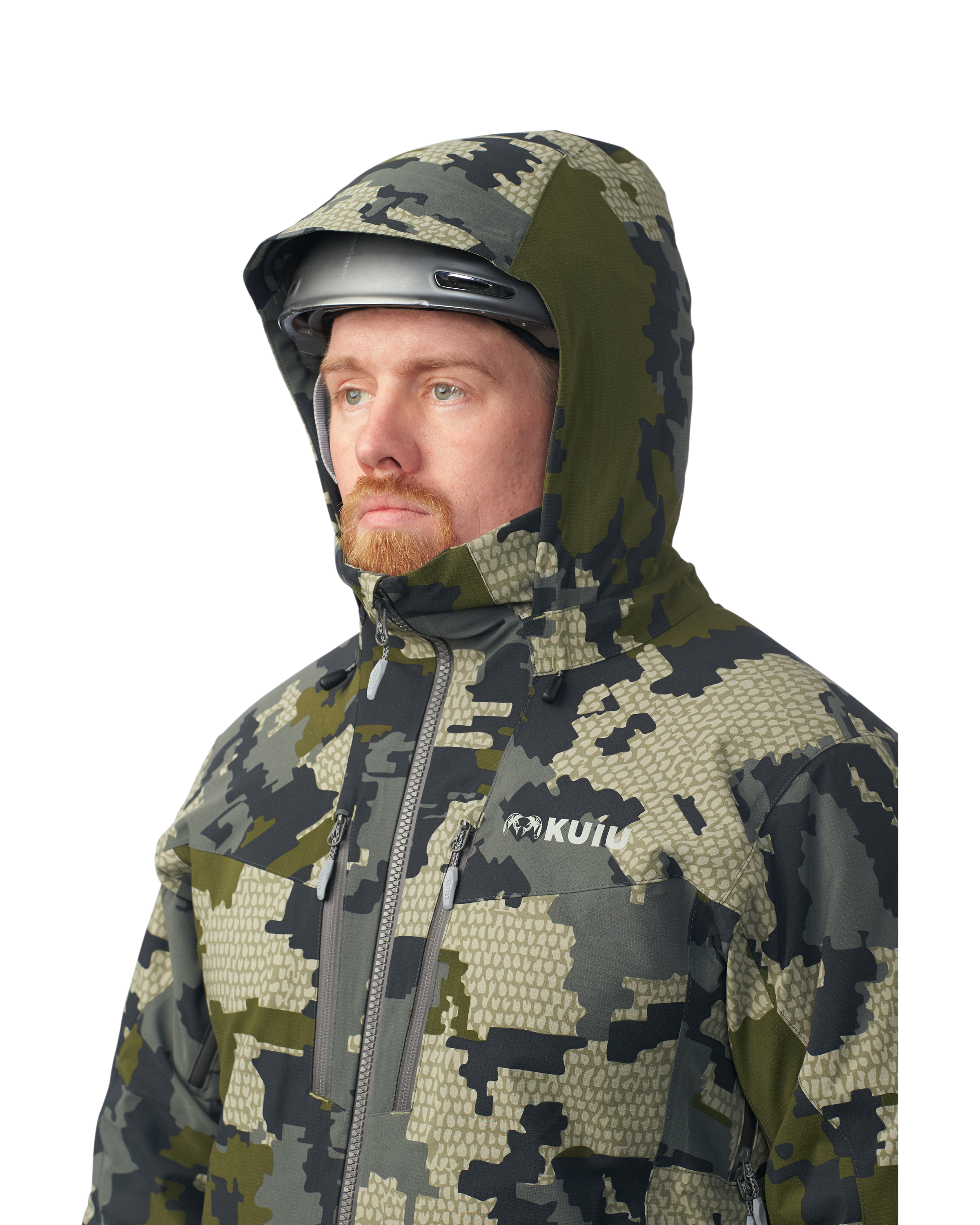 KUIU Kutana Gale Force Hooded Jacket | Verde - Image 6