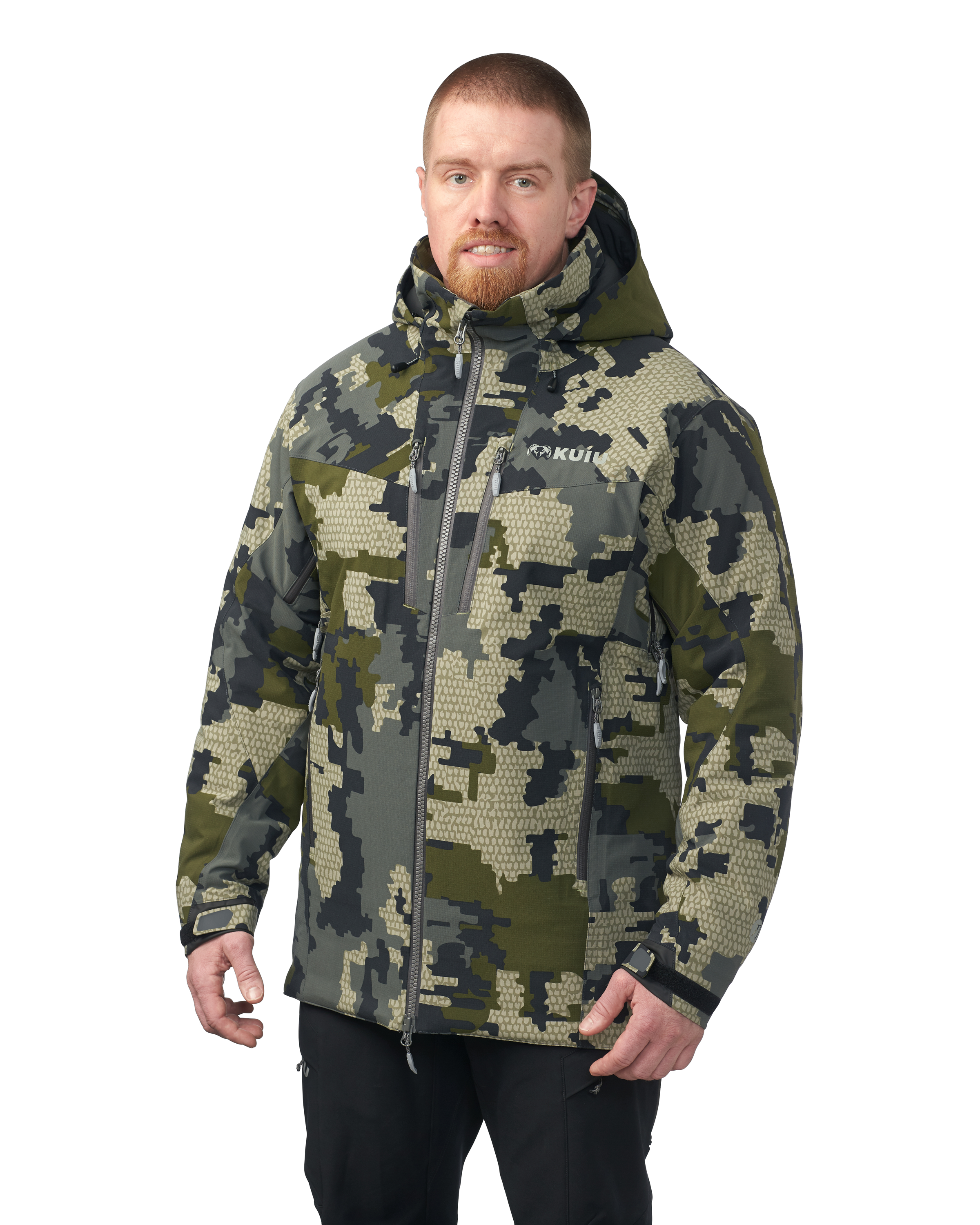 KUIU Kutana Gale Force Hooded Jacket | Verde - Image 4