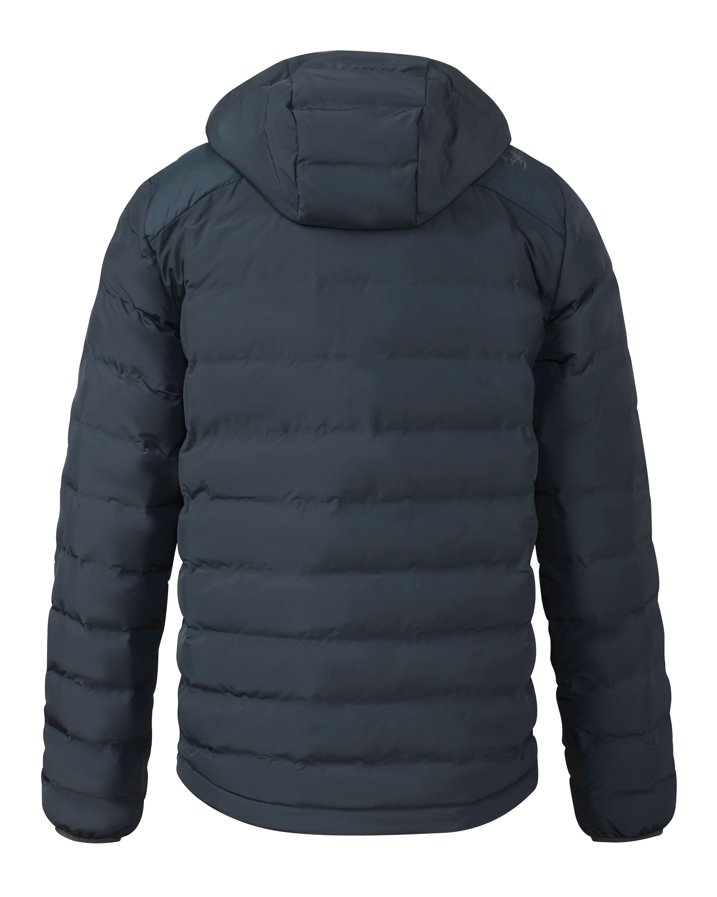 Alternative view of Outlet Elements Hooded Jacket | Steel Blue