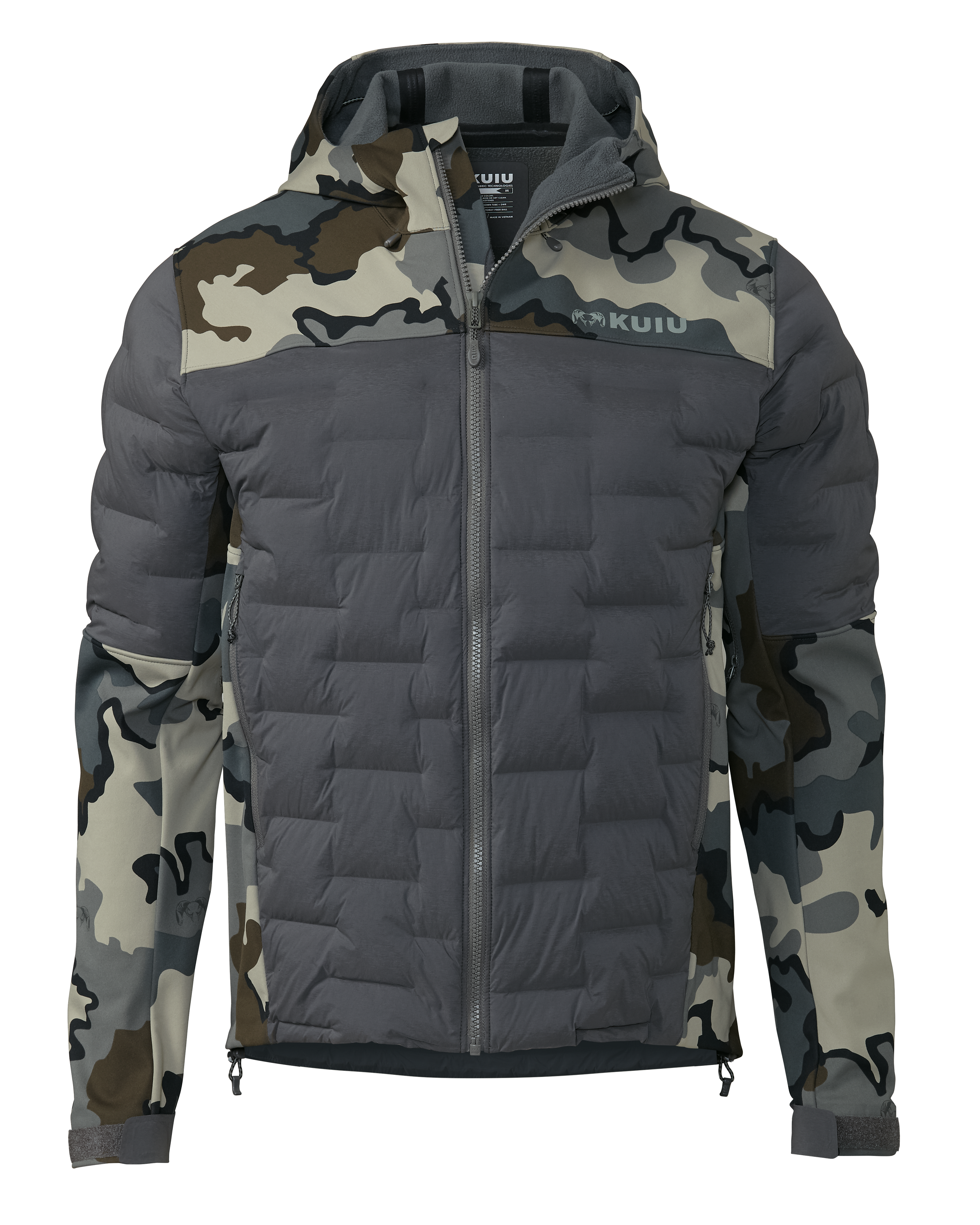 Axis Thermal Hybrid Hooded Jacket | Vias