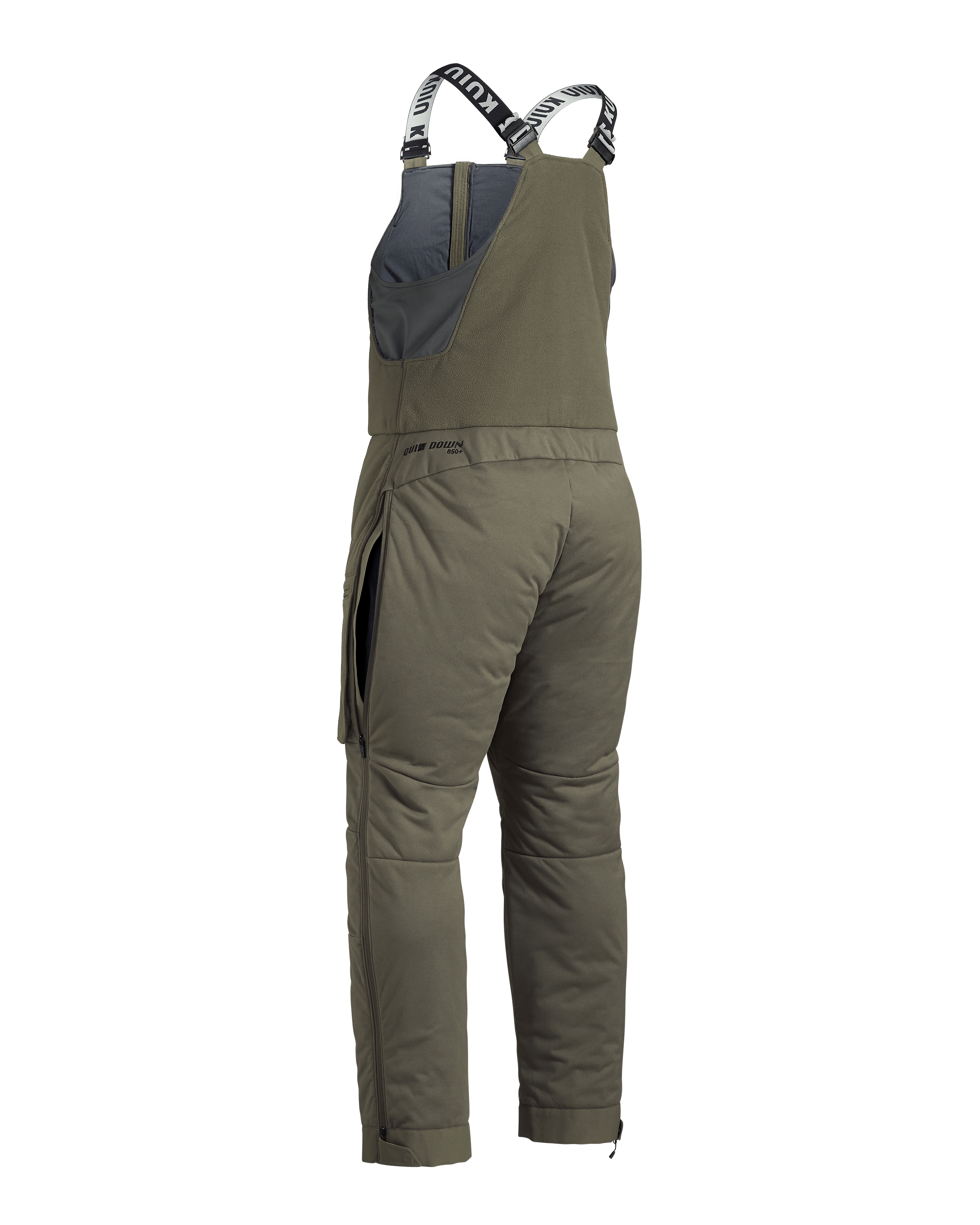 Alternative view of Super Down Haven Bib | Ash
