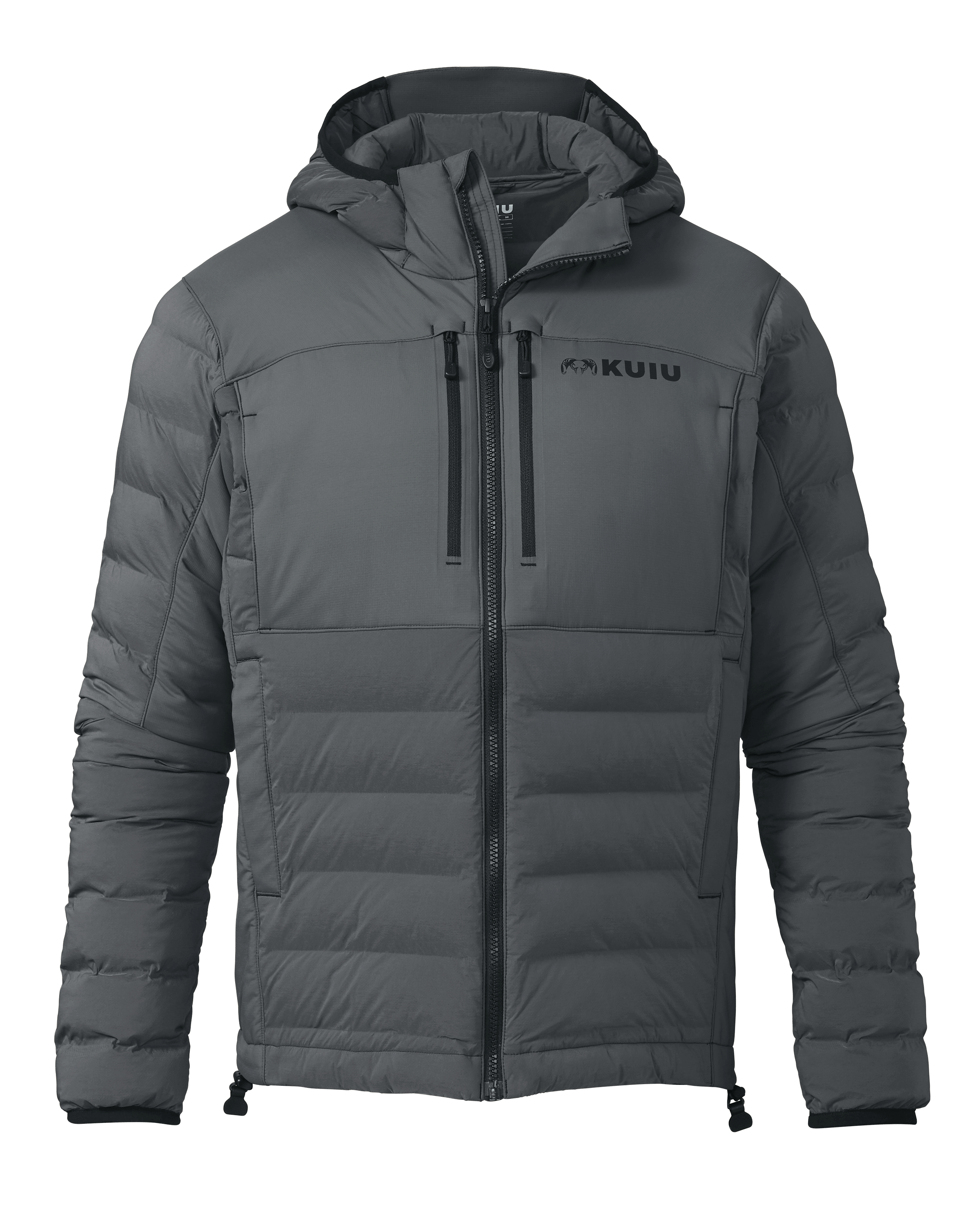 Outlet Flyway Insulated Hooded Jacket | Gunmetal