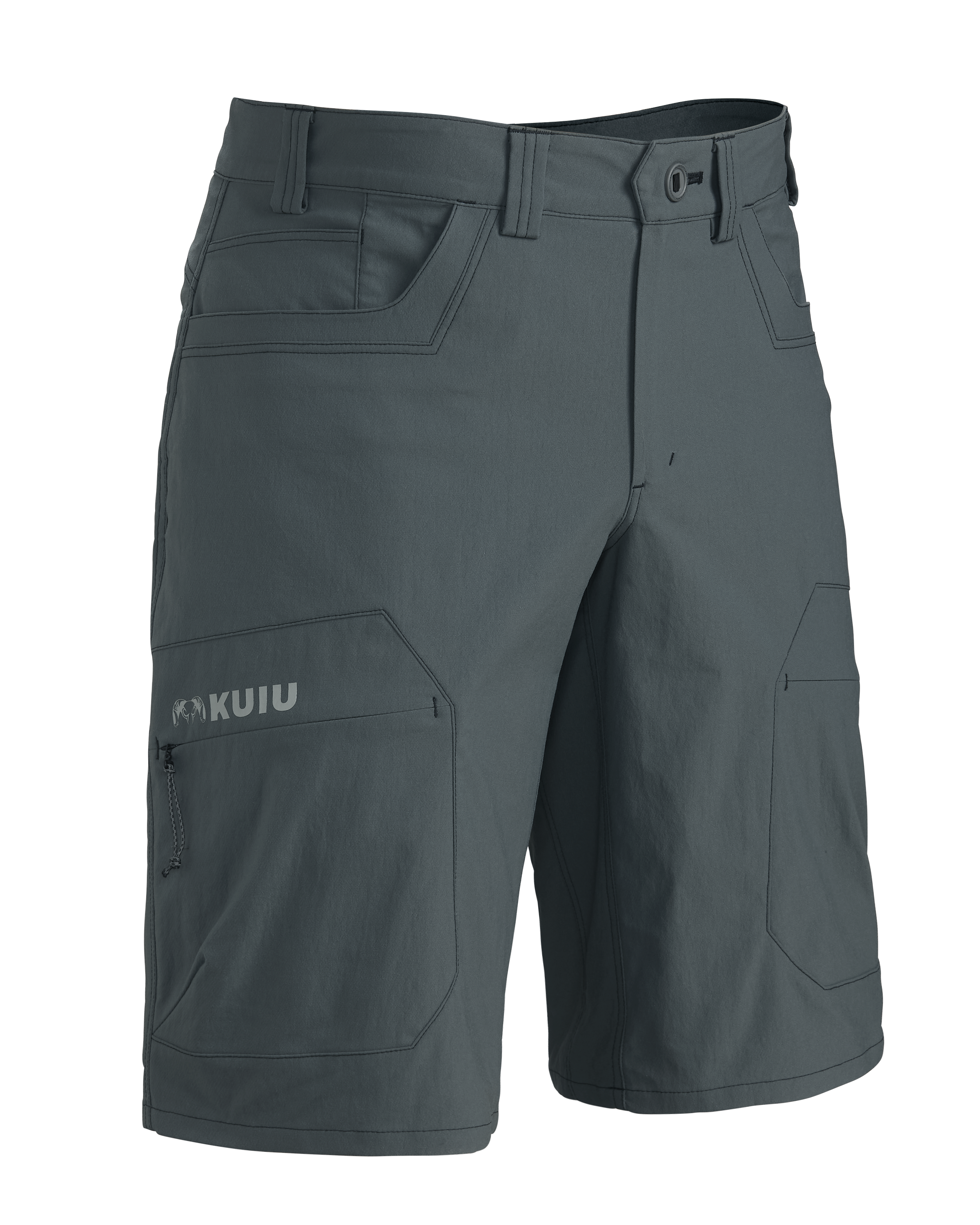 KUIU Kutana Stretch Woven 13″ Short | Gunmetal