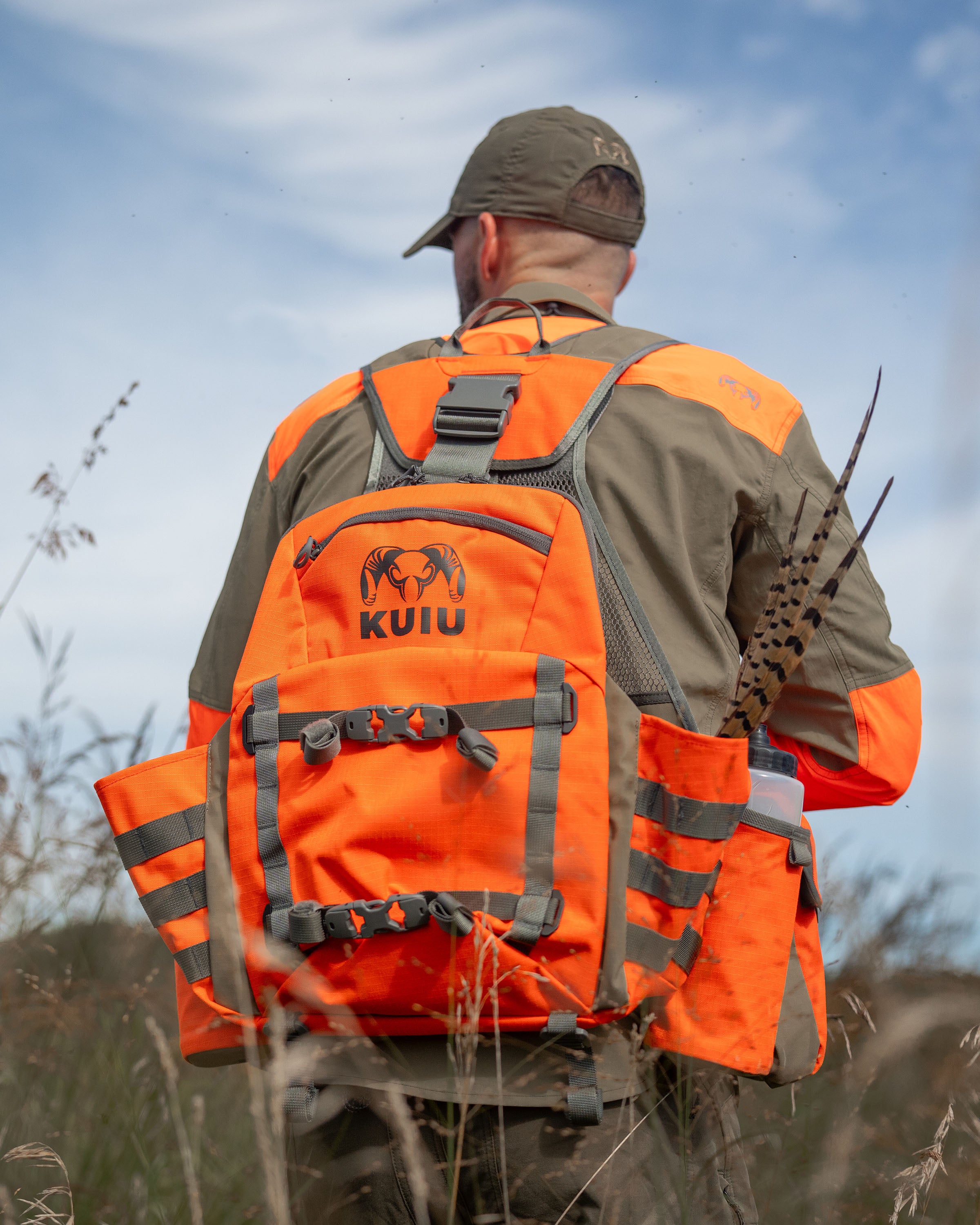 Upland Field Vest | Blaze Orange - Image 6