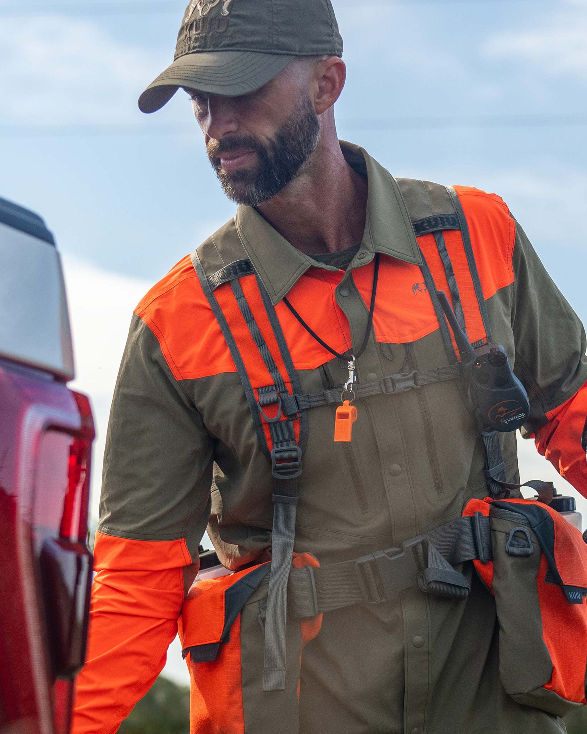 Upland Field Vest | Blaze Orange - Image 7