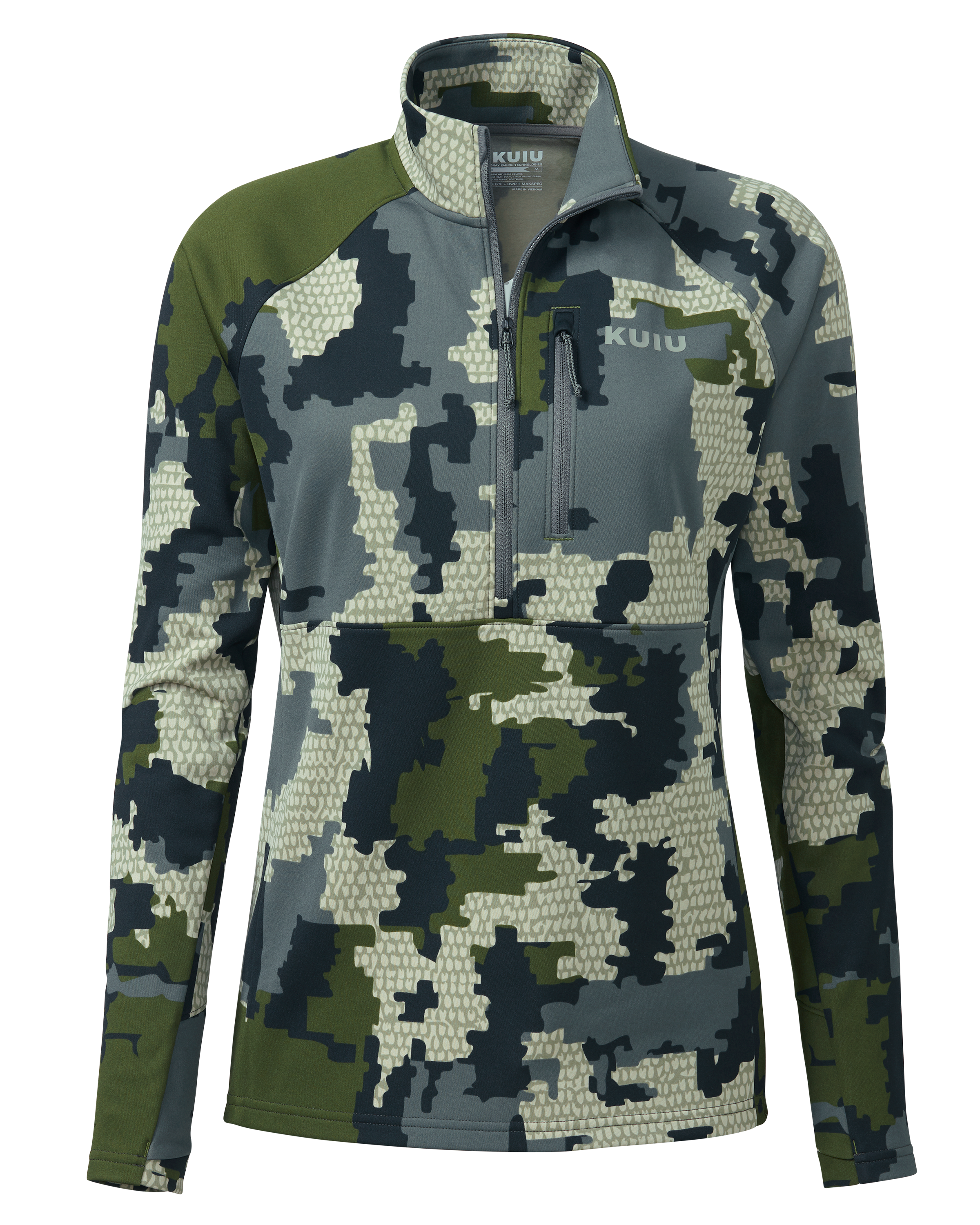Women's StrongFleece 190 Zip-T | Verde