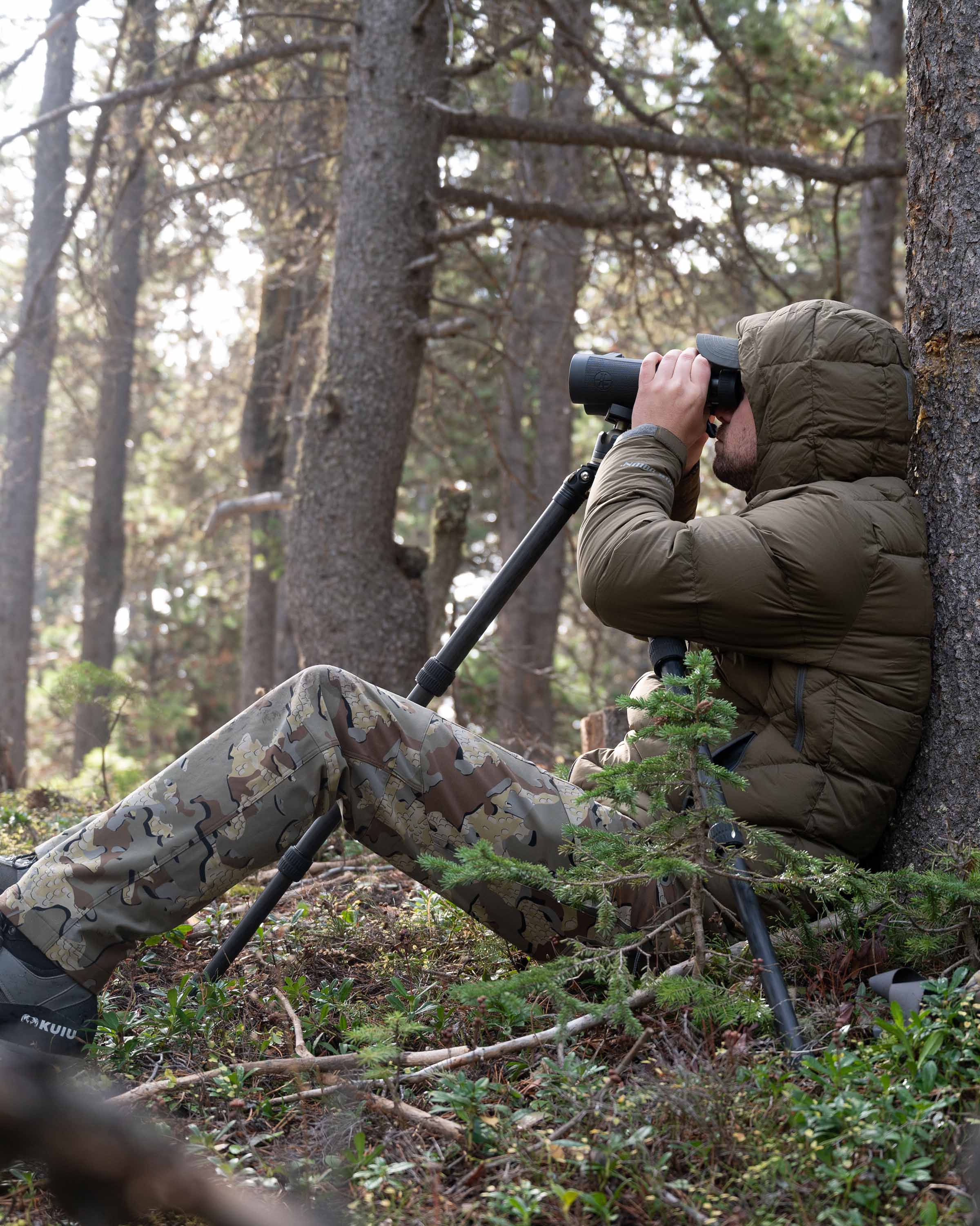Super Down PRO Hooded Jacket | Bourbon - Image 4
