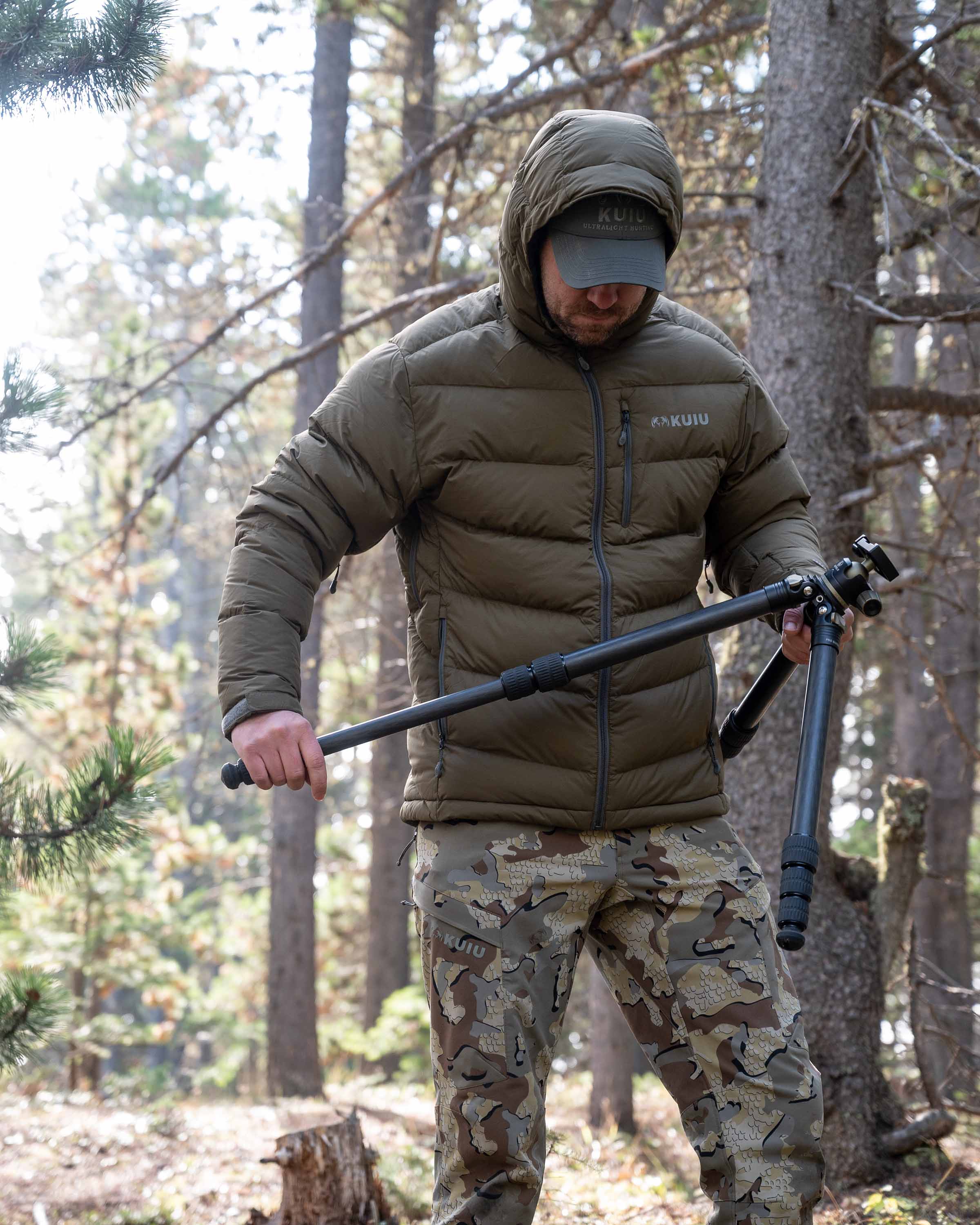 Super Down PRO Hooded Jacket | Gunmetal - Image 6
