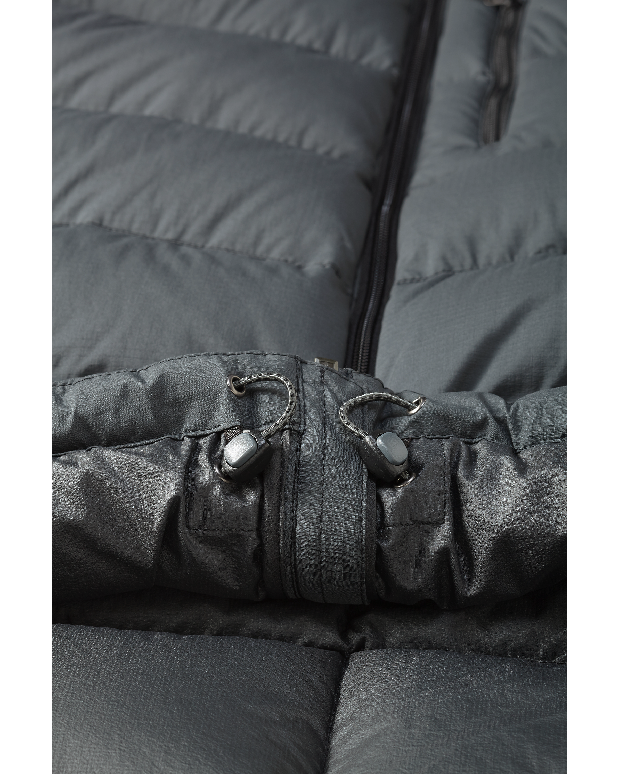 Super Down PRO Hooded Jacket | Gunmetal - Image 3
