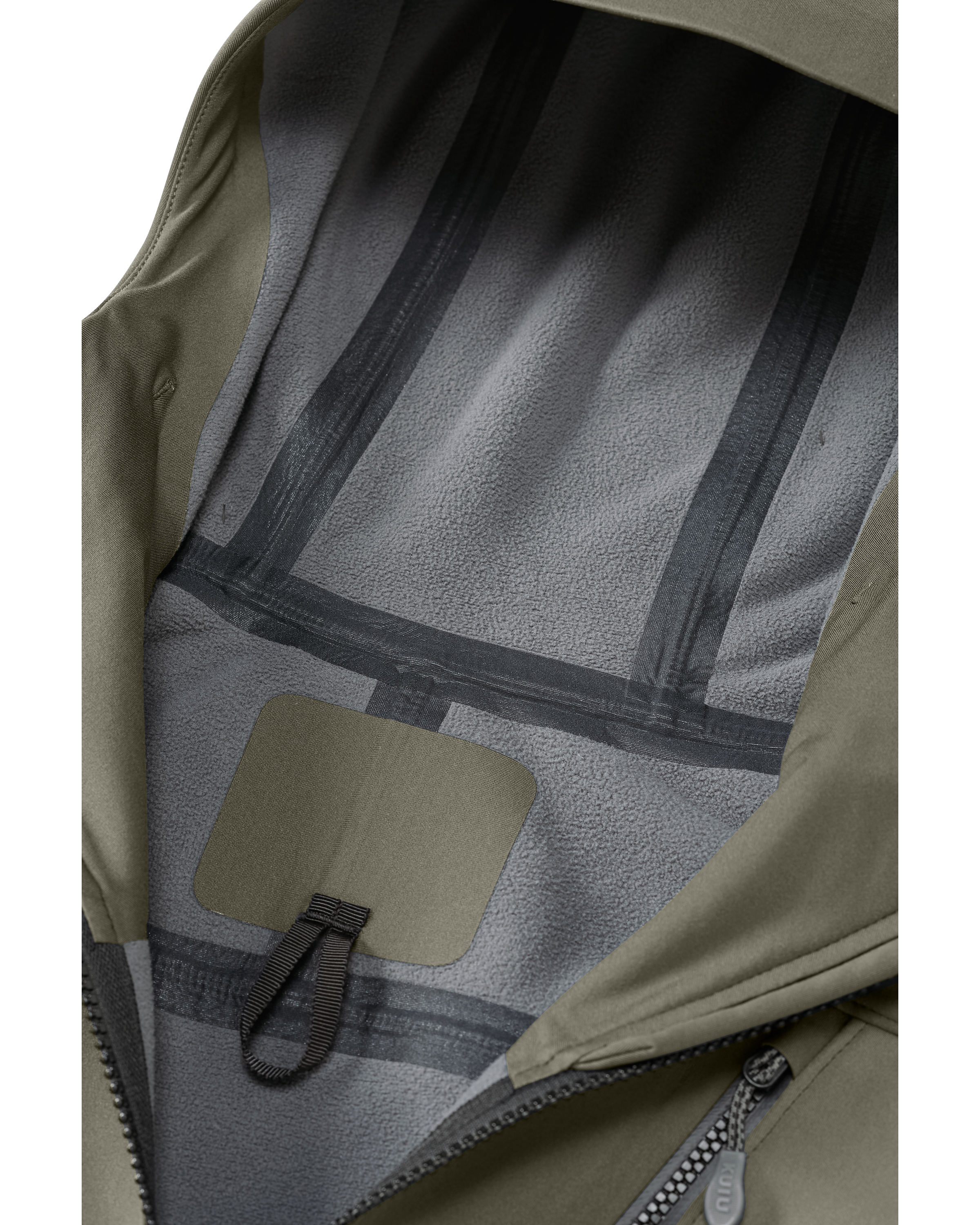 Axis Hybrid Hooded Jacket | Ash - Image 5