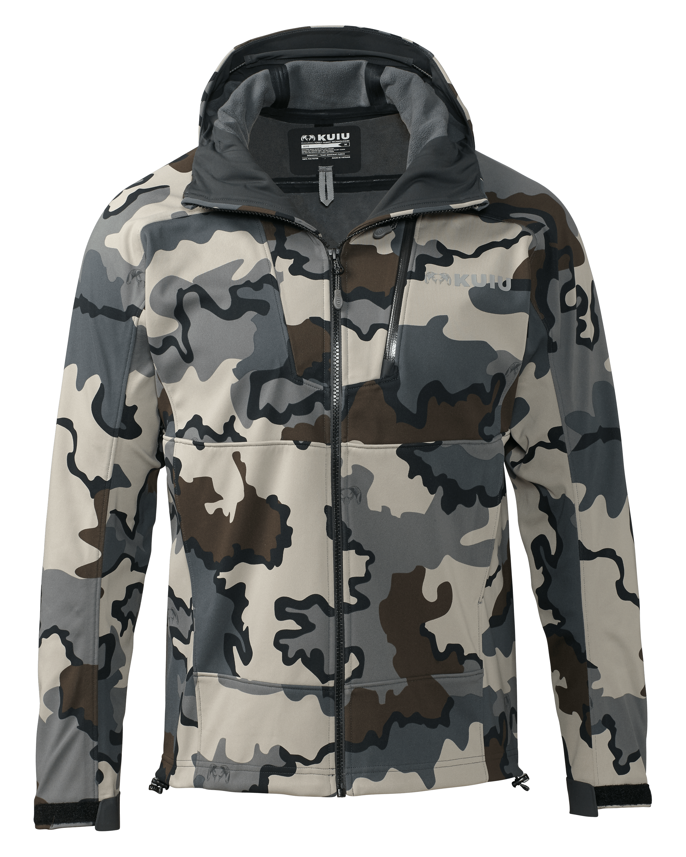 Axis Hybrid Hooded Jacket | Vias