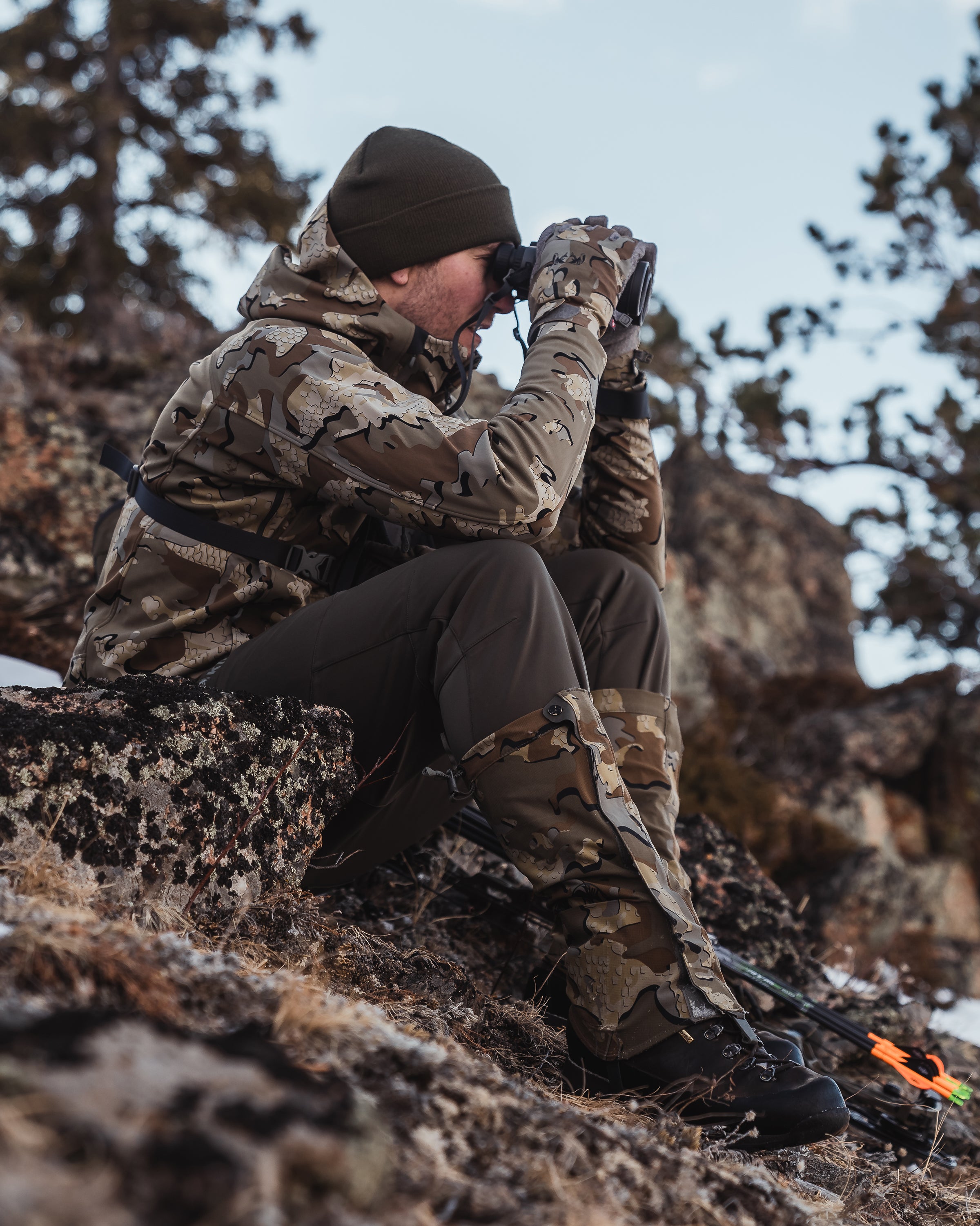 Axis Hybrid Hooded Jacket | Ash - Image 12
