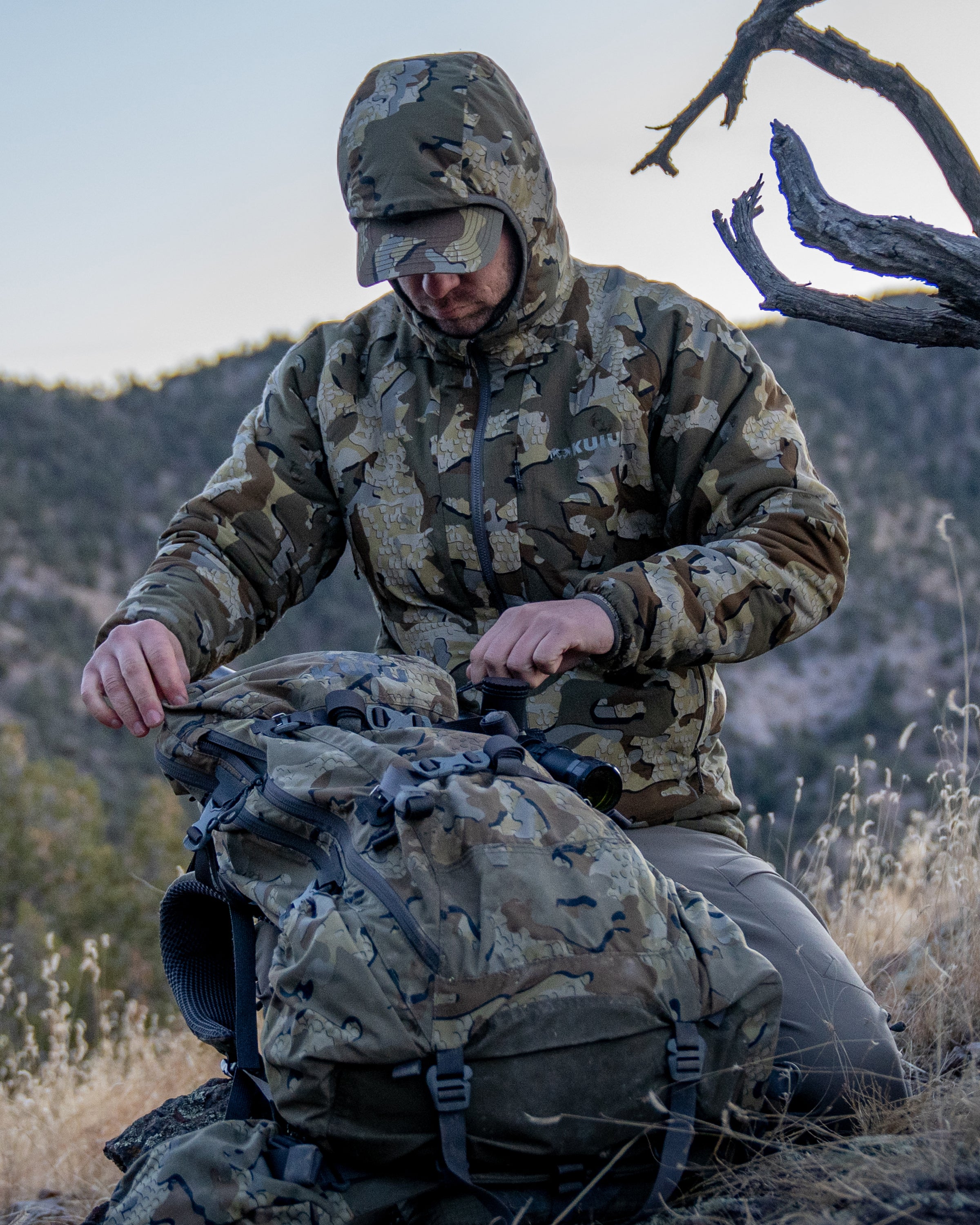 Alternative view of Kenai Hooded Jacket | Ash