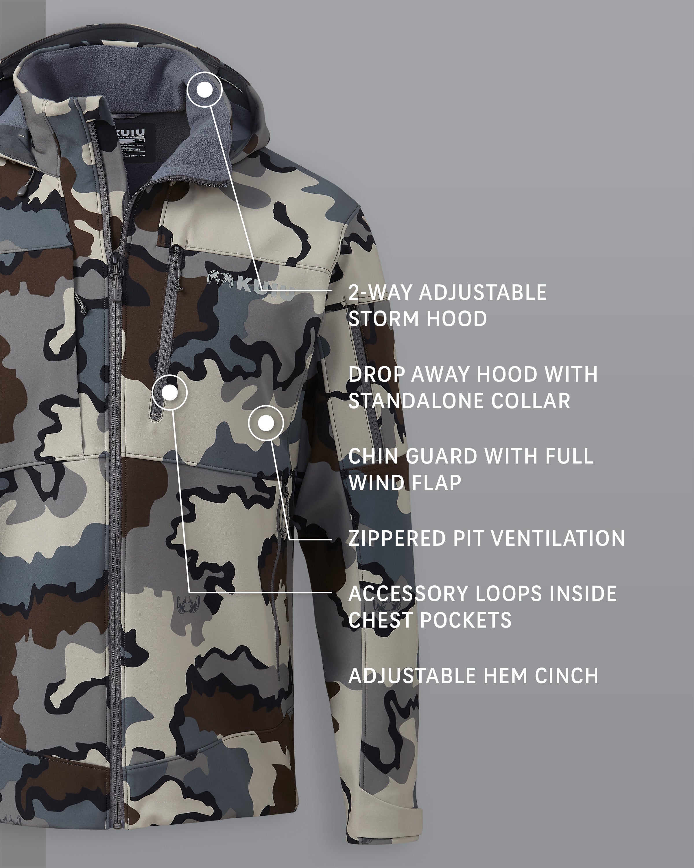 Alternative view of Guide PRO Hooded Jacket | Vias