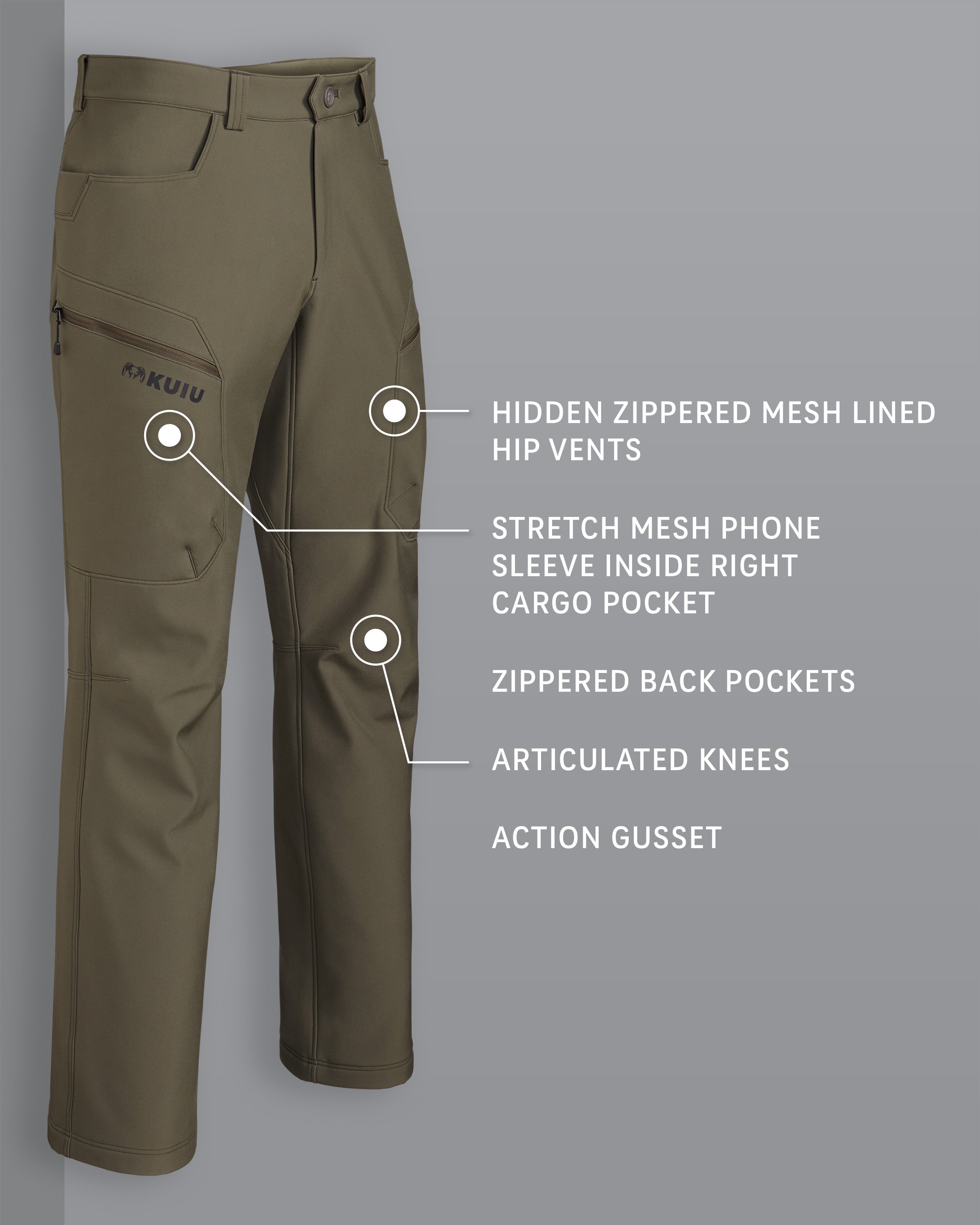 Alternative view of Guide PRO Pant | Ash
