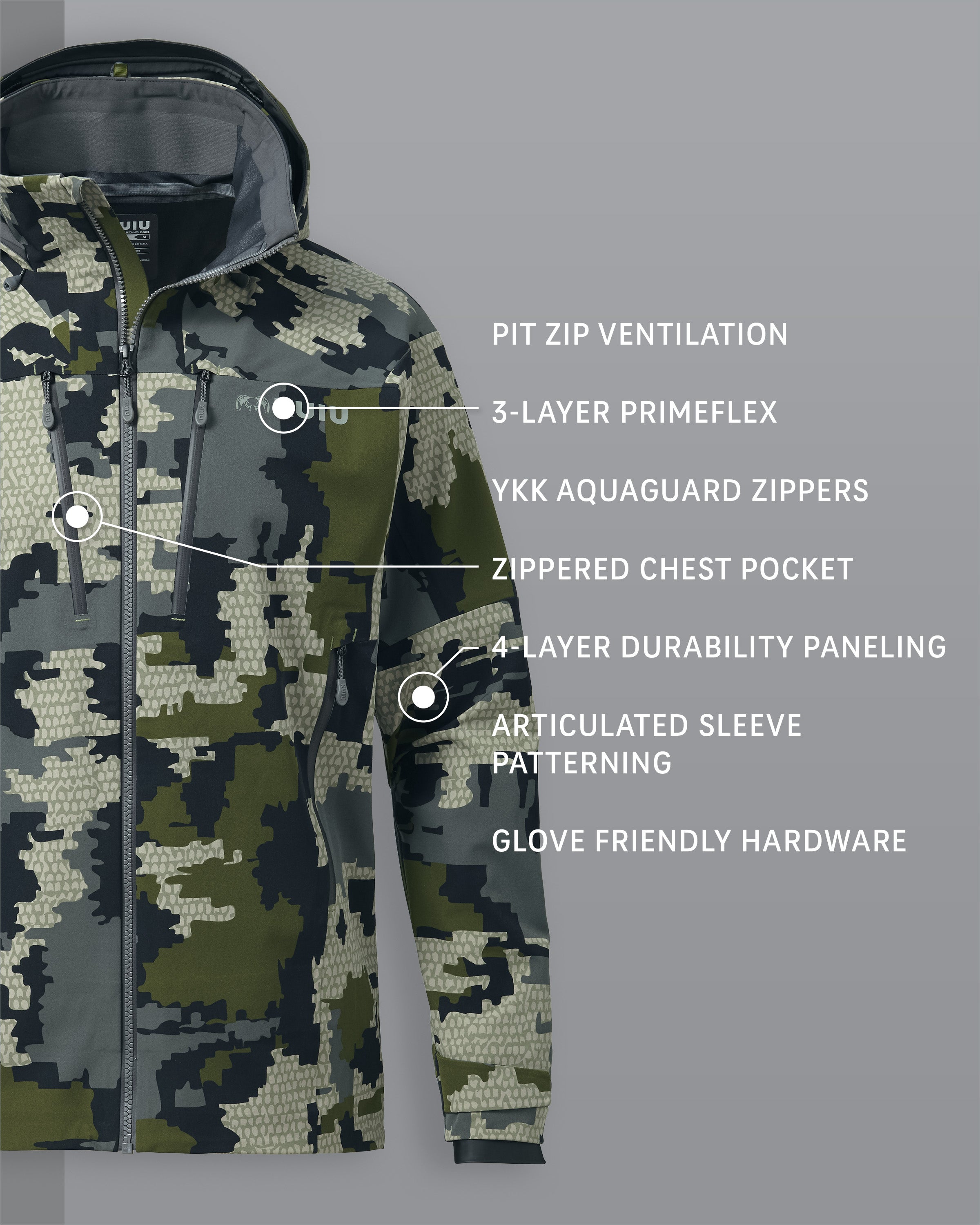Alternative view of Yukon TR Rain Jacket | Verde