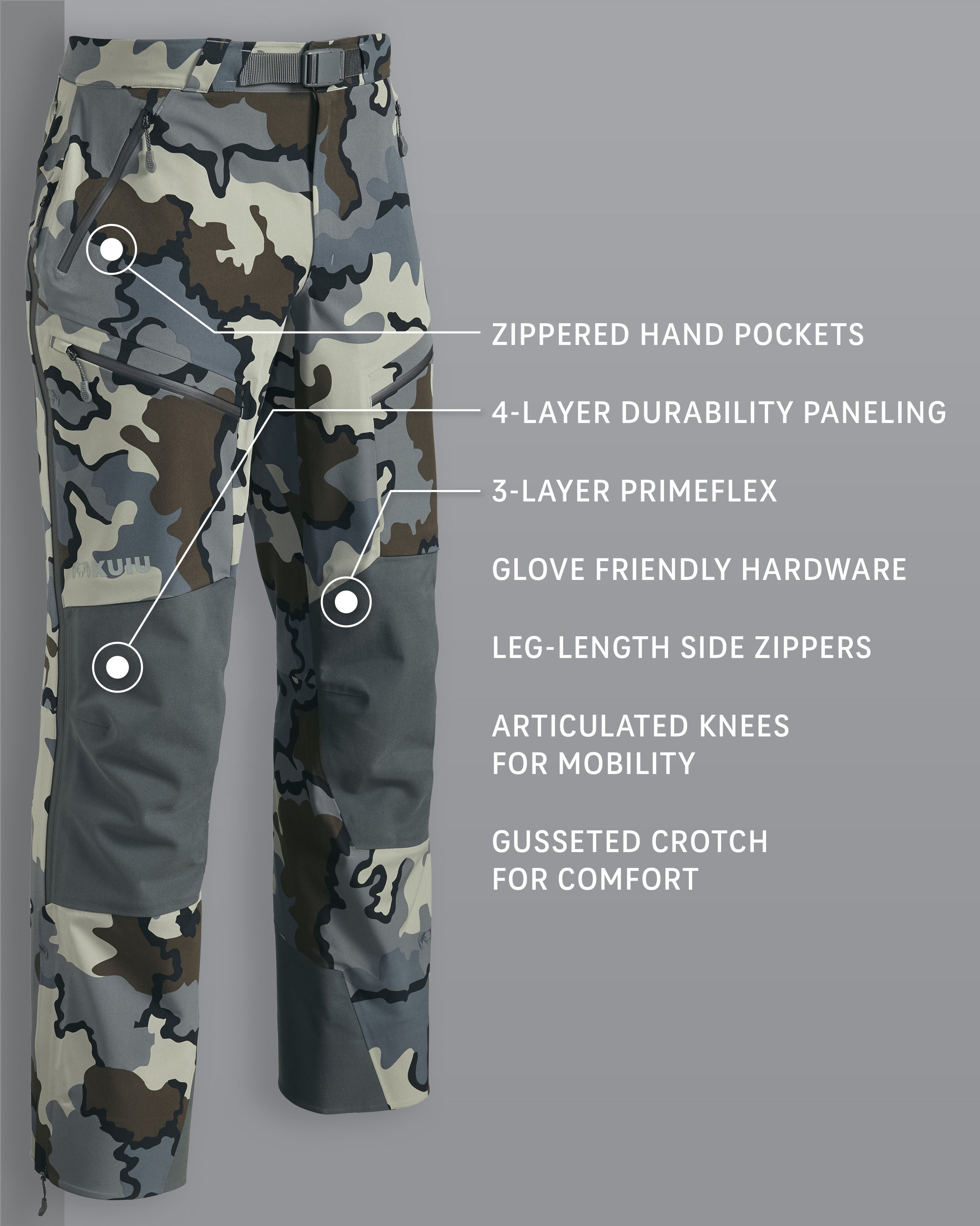 Alternative view of Yukon TR Rain Pant | Vias