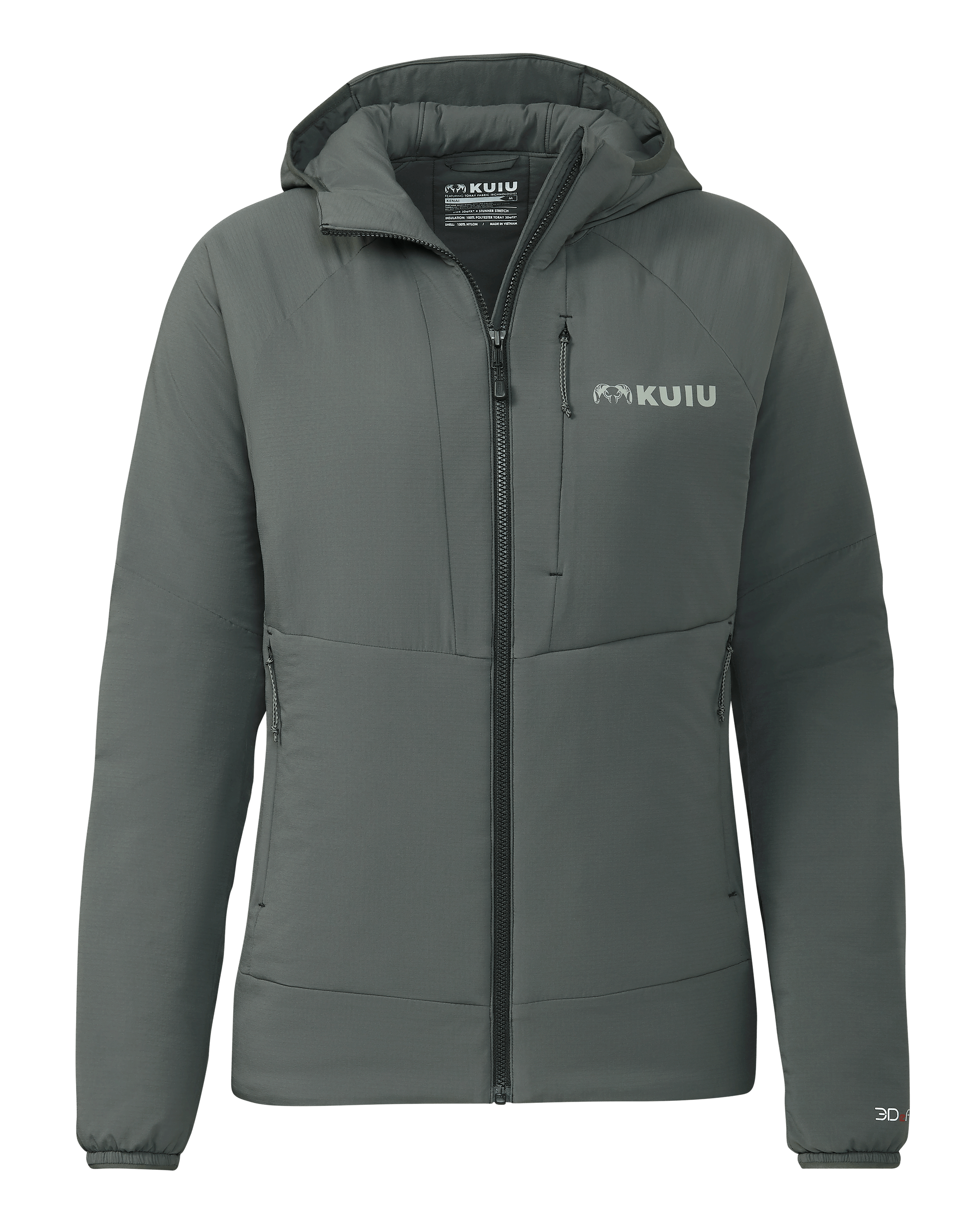 Outlet Women's Kenai Hooded Jacket | Gunmetal