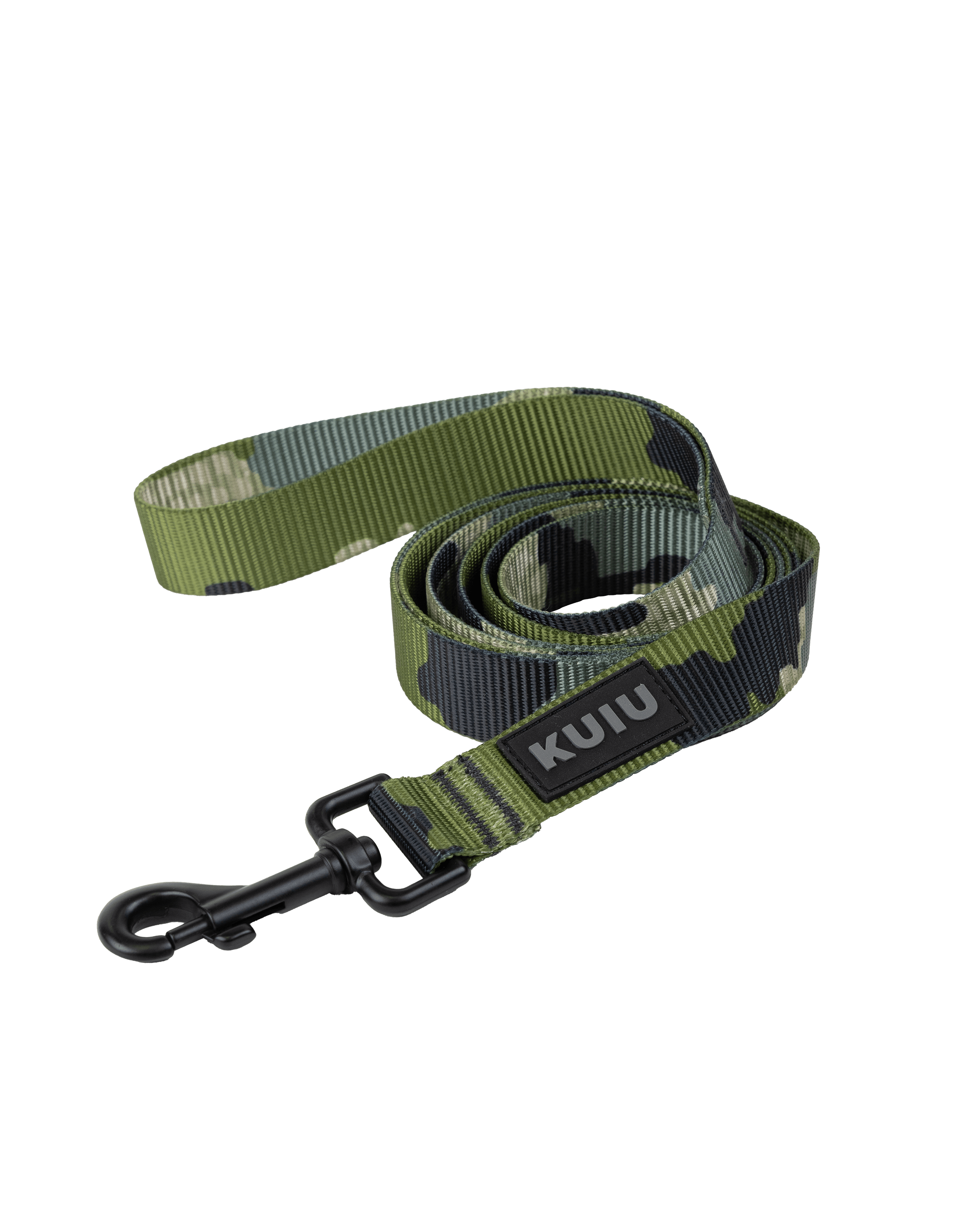 Camo Webbing Dog Leash | Verde