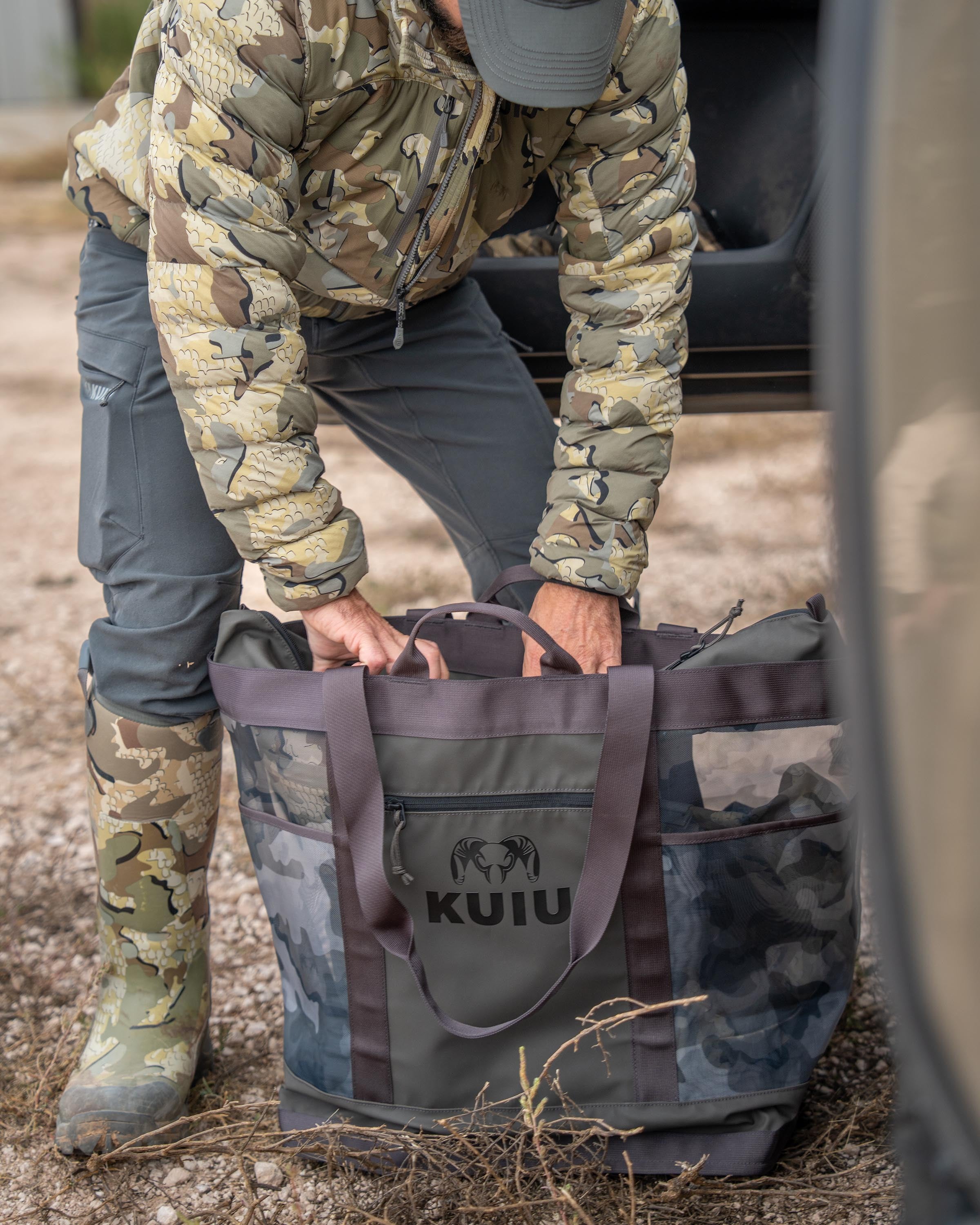 KUIU 3500 Mesh Tote Bag | Vias Storm - Image 4