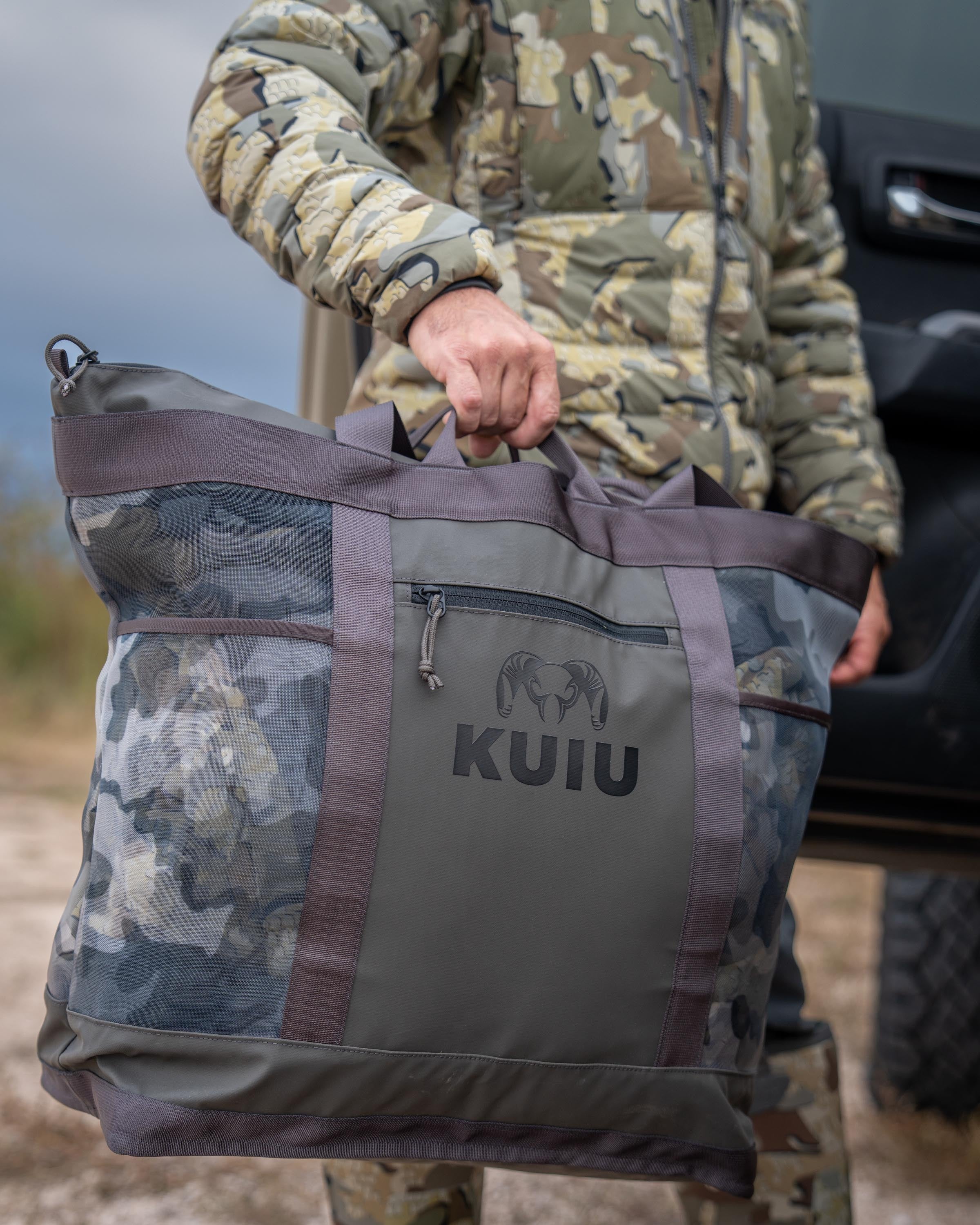 KUIU 3500 Mesh Tote Bag | Vias Storm - Image 6