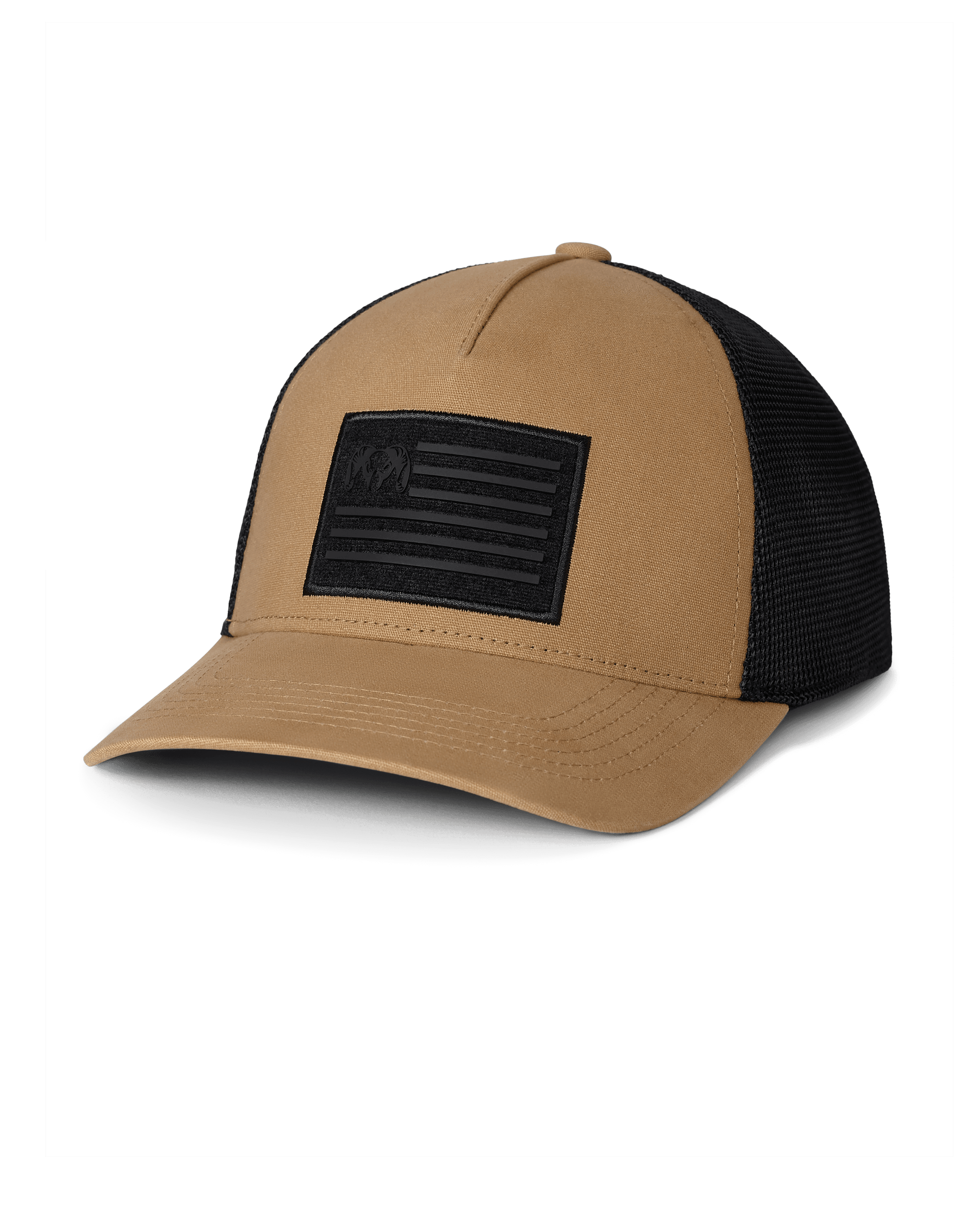 Welded Flag Patch Hat | Mustard/Black