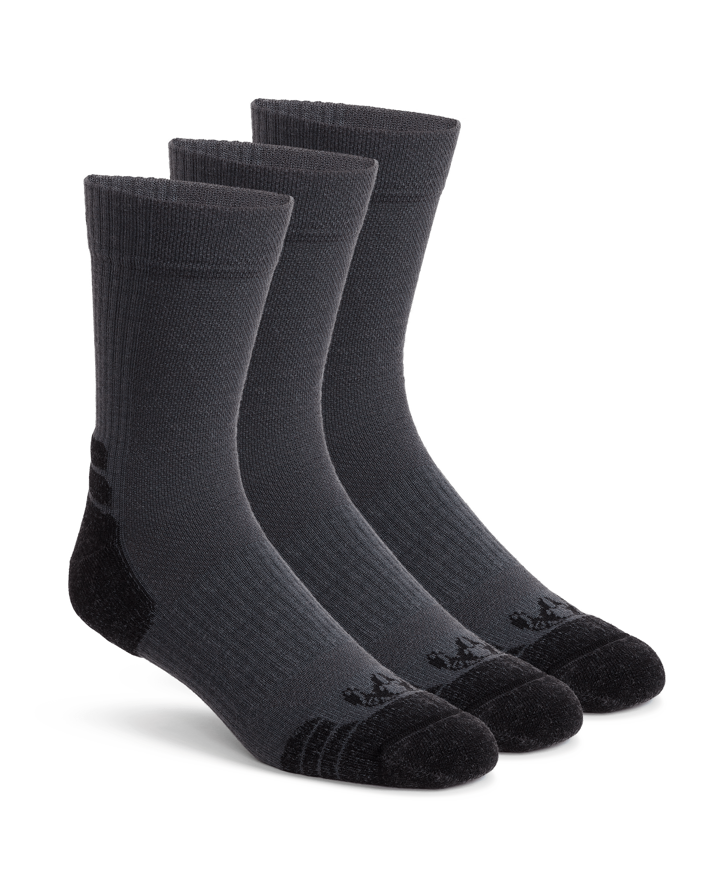 Merino Lightweight Performance Sock 3-Pair Pack | Gunmetal