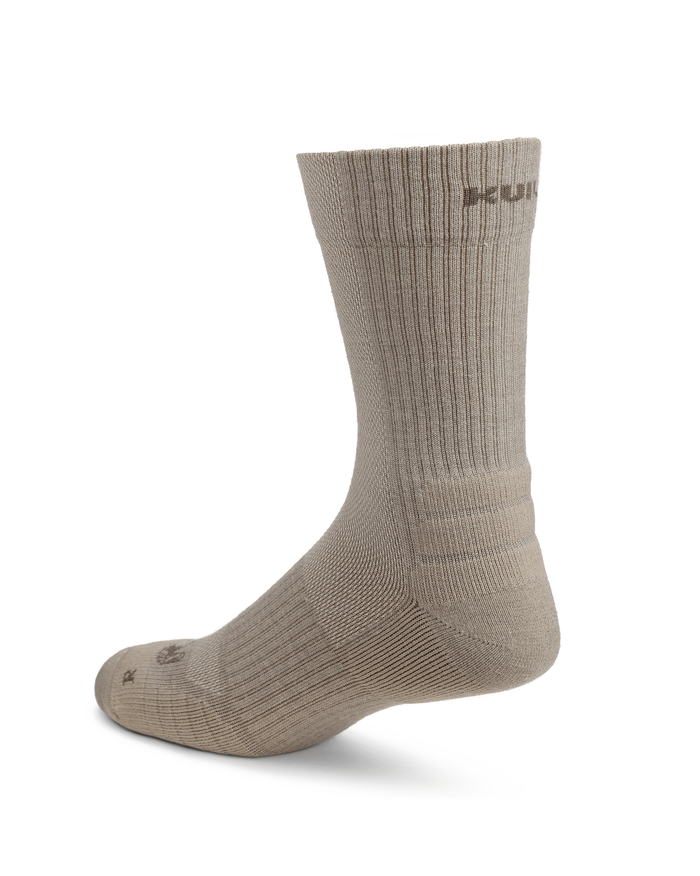 Alternative view of Merino Lightweight Performance Sock | Khaki