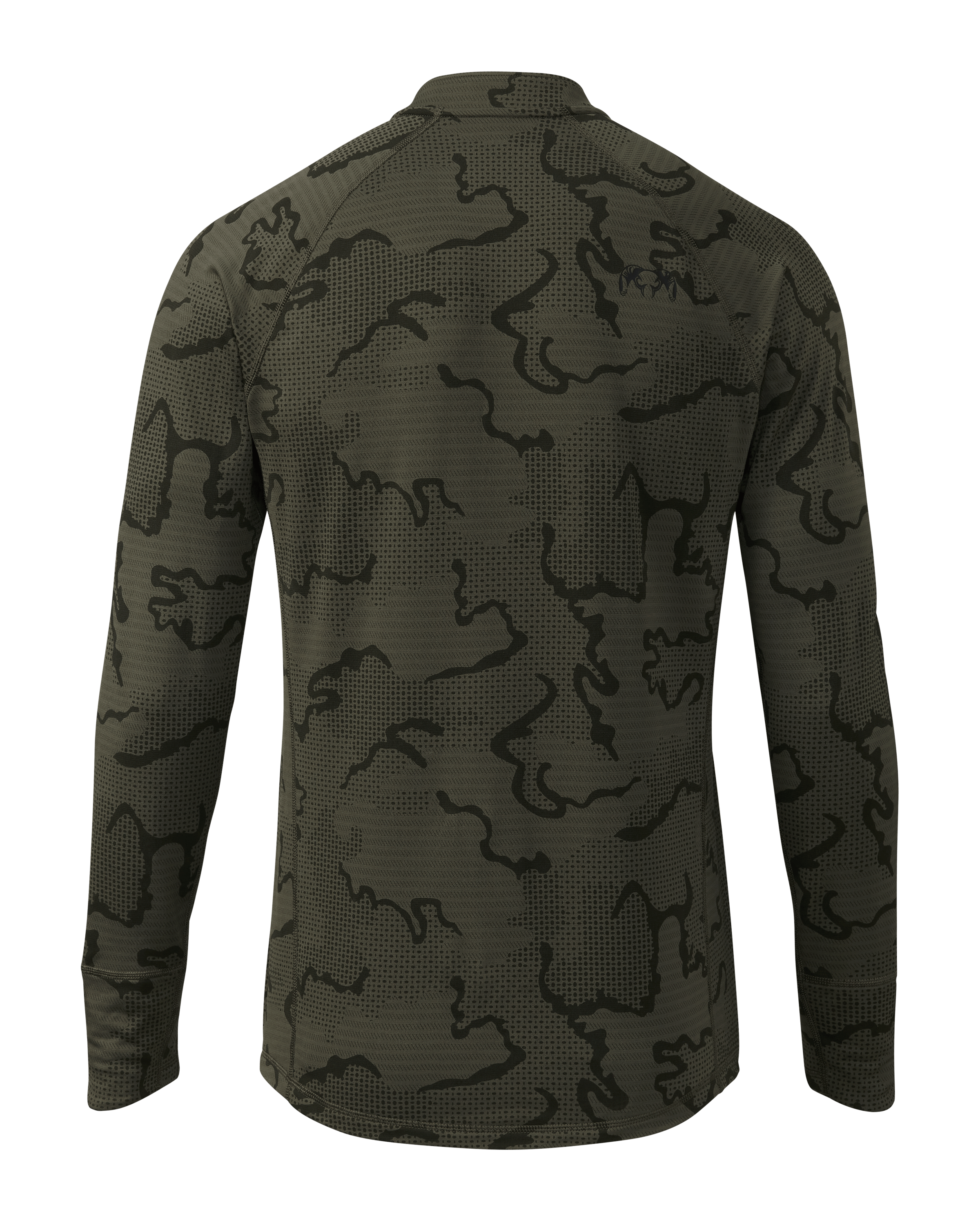Alternative view of Ridgepoint Fleece Henley | Ash Tonal