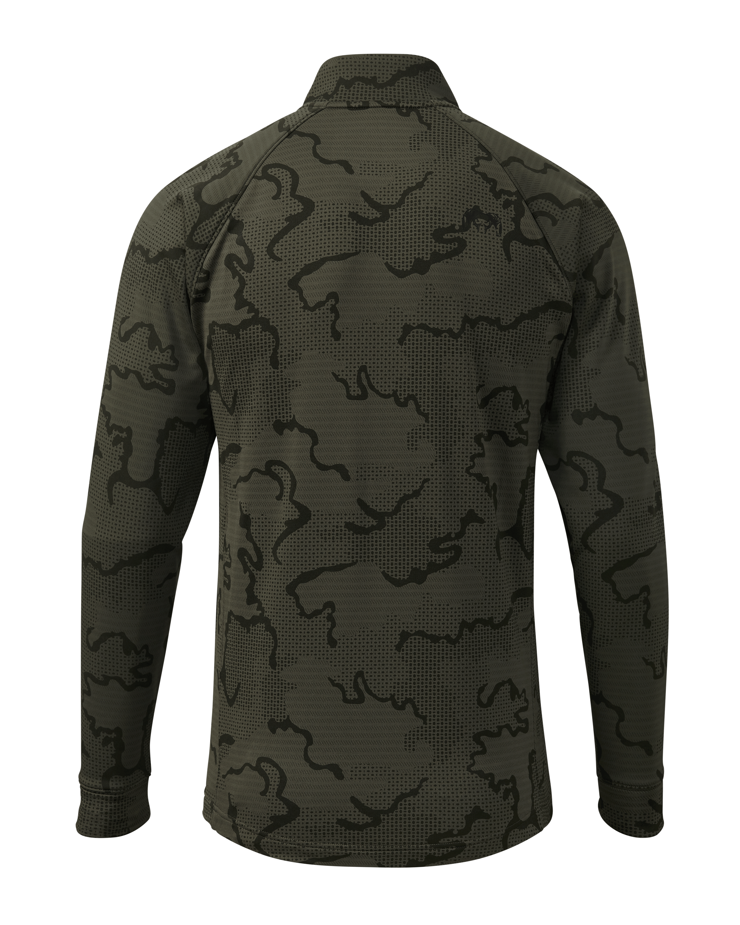 Alternative view of Ridgepoint Fleece Zip-T | Ash Tonal