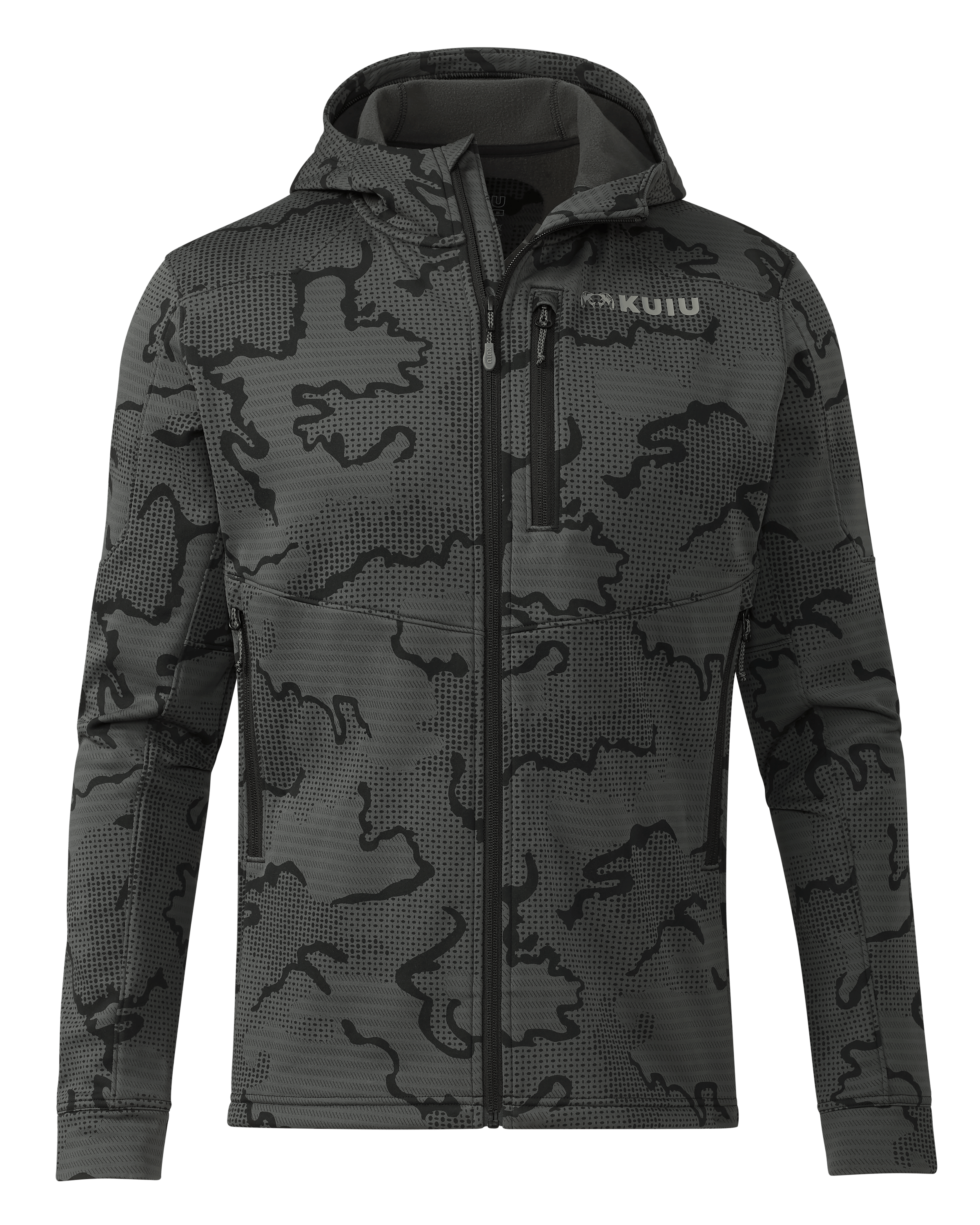 Ridgepoint Fleece Hoodie | Black Tonal