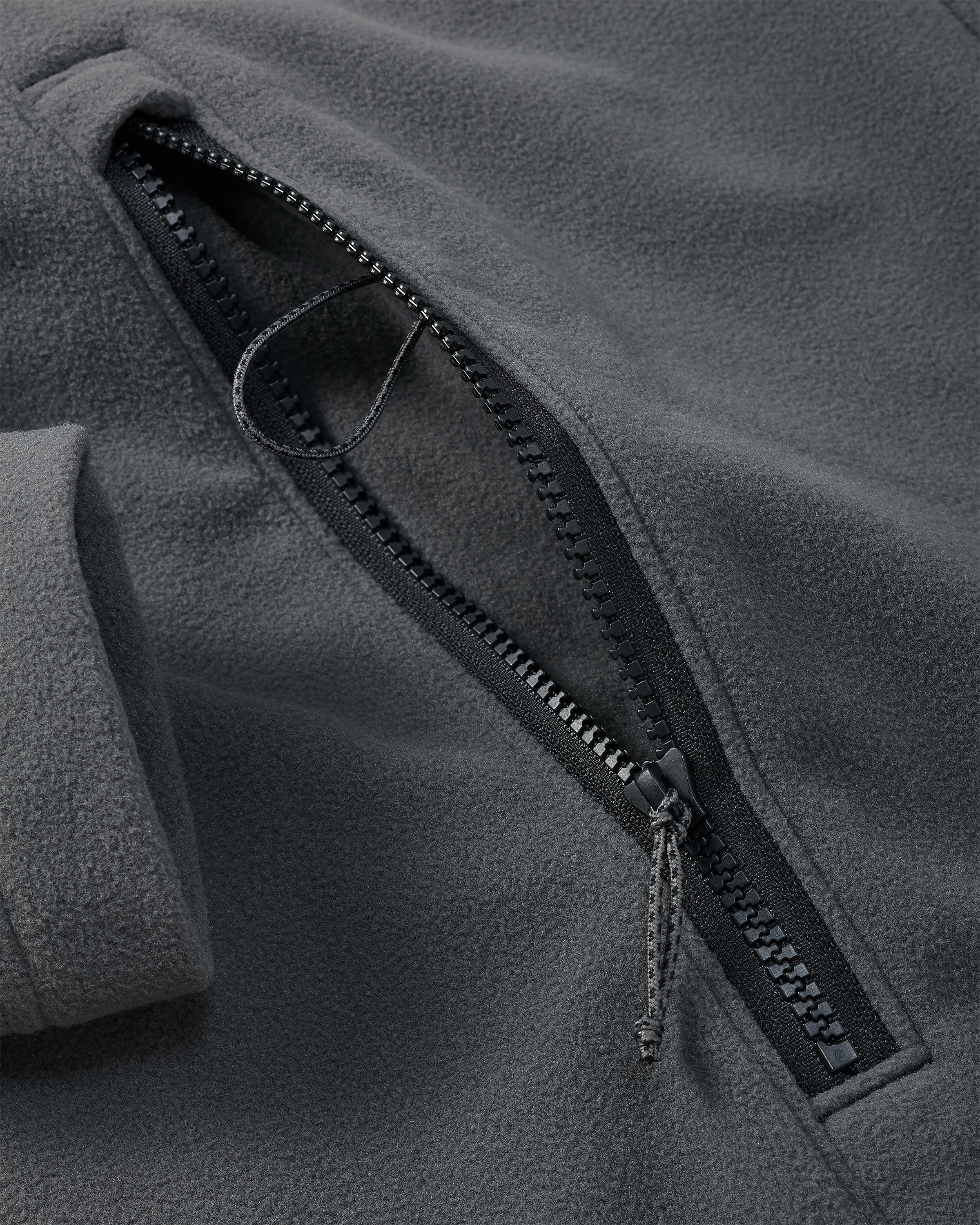 Border Fleece Full Zip | Gunmetal - Image 3