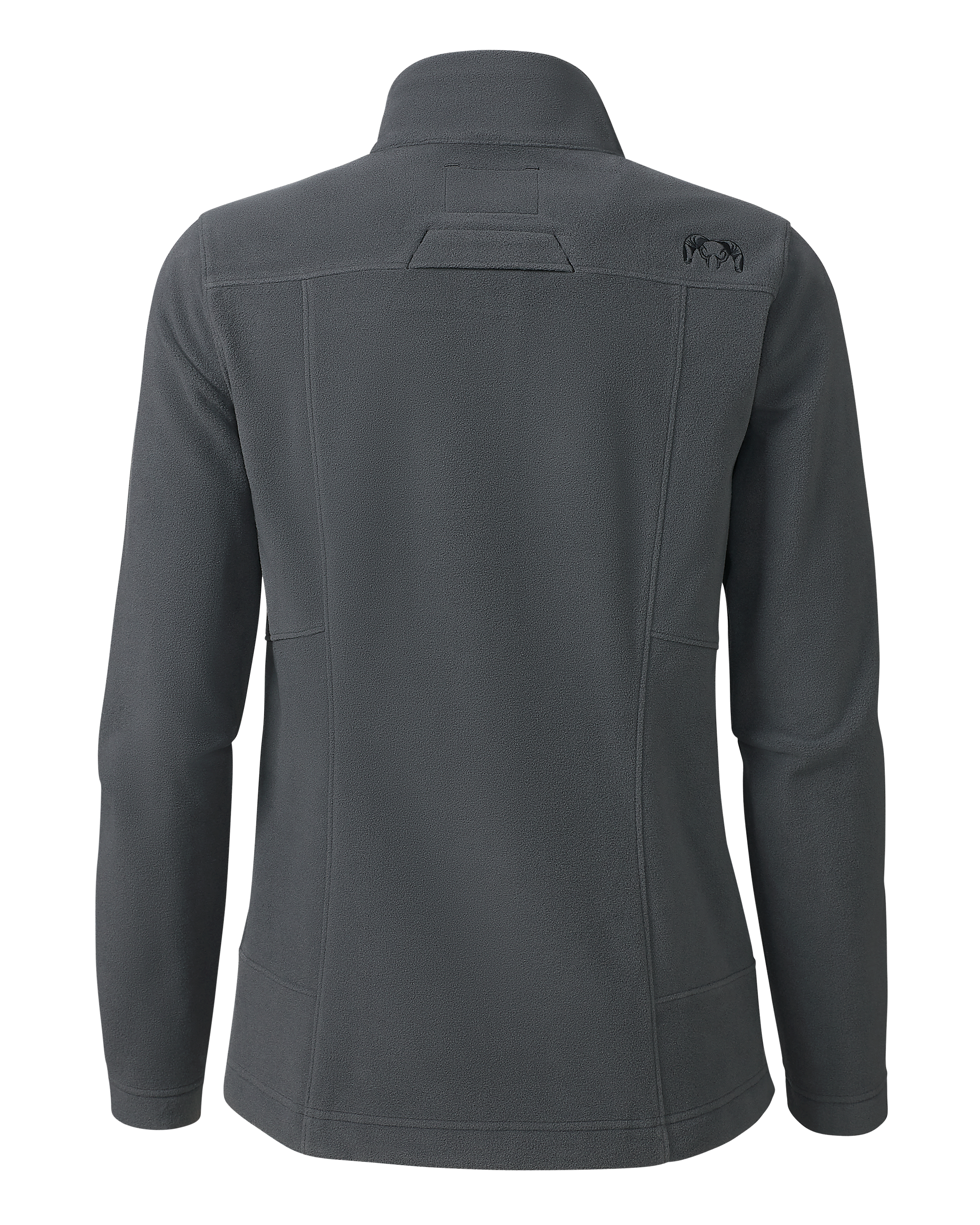 Alternative view of Women's Border Fleece Full Zip | Gunmetal