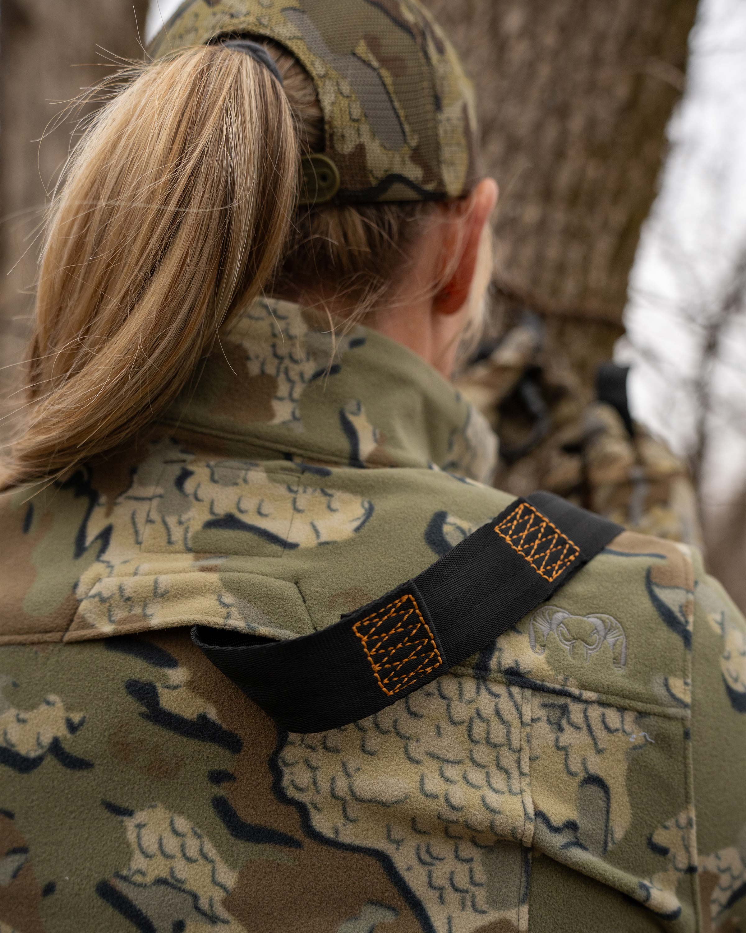 Women's Border Fleece Full Zip | Valo - Image 7