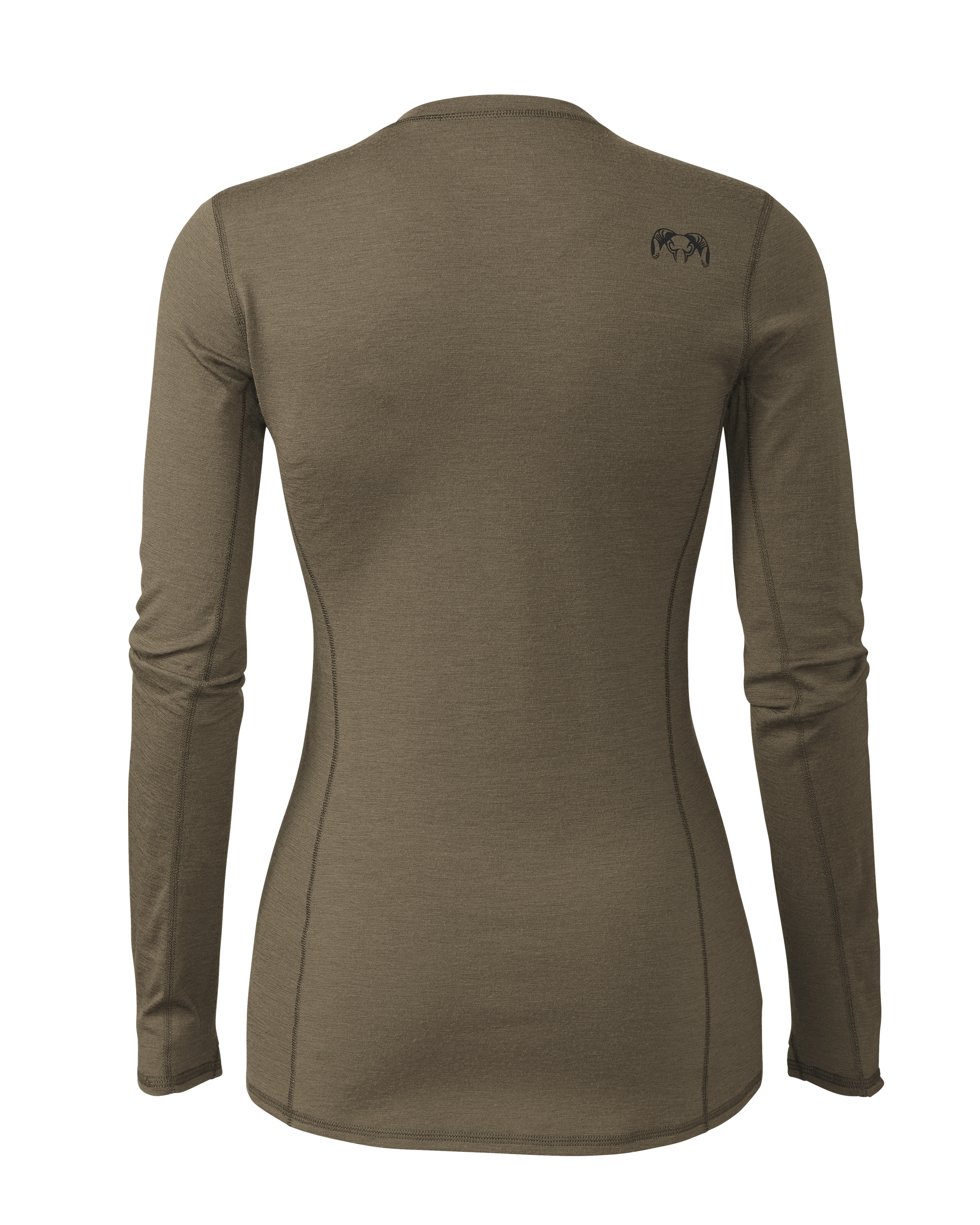 Alternative view of Women's ULTRA Merino 145 LS Crew | Ash
