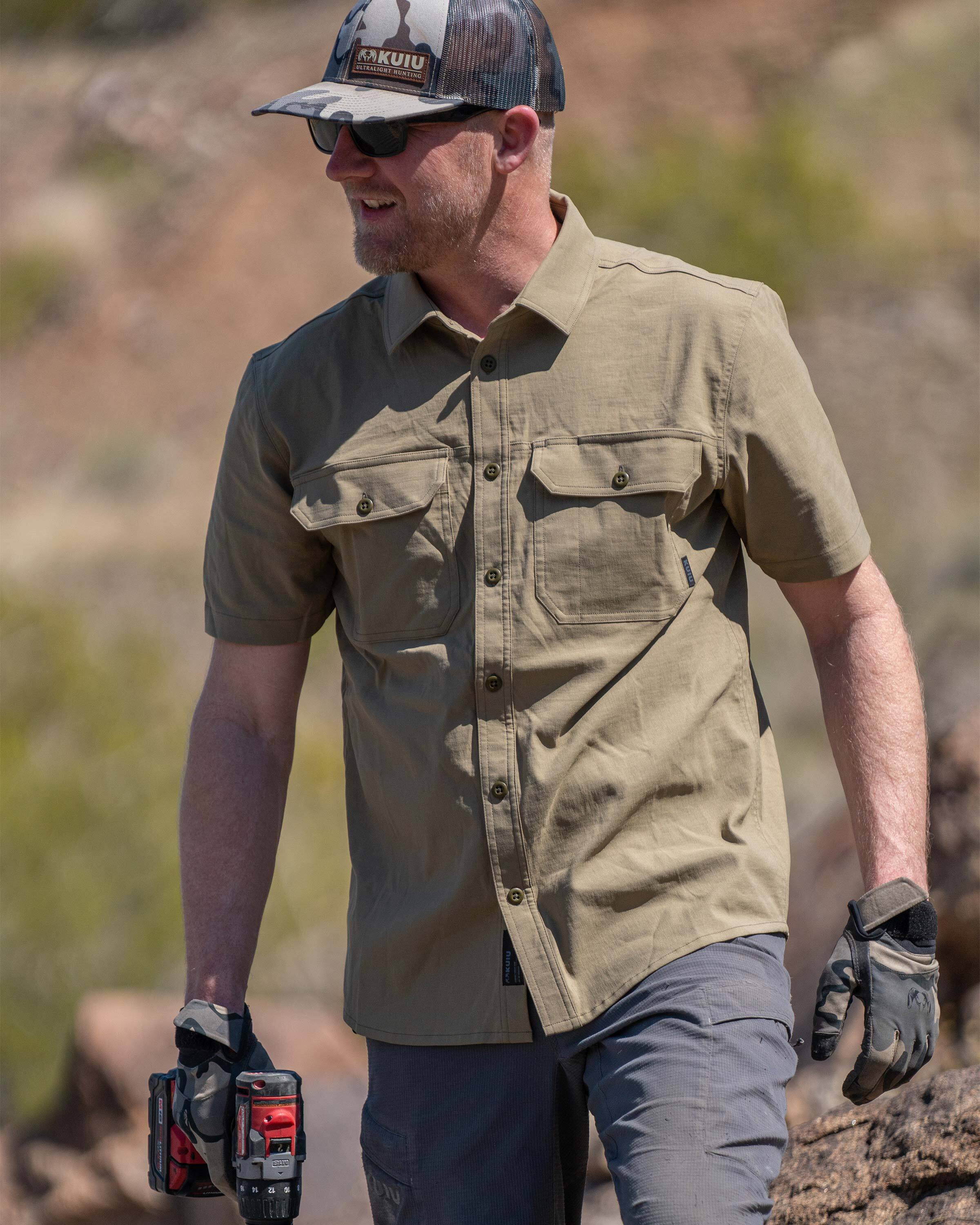 Motive SS Workgrade Shirt | Gunmetal - Image 4