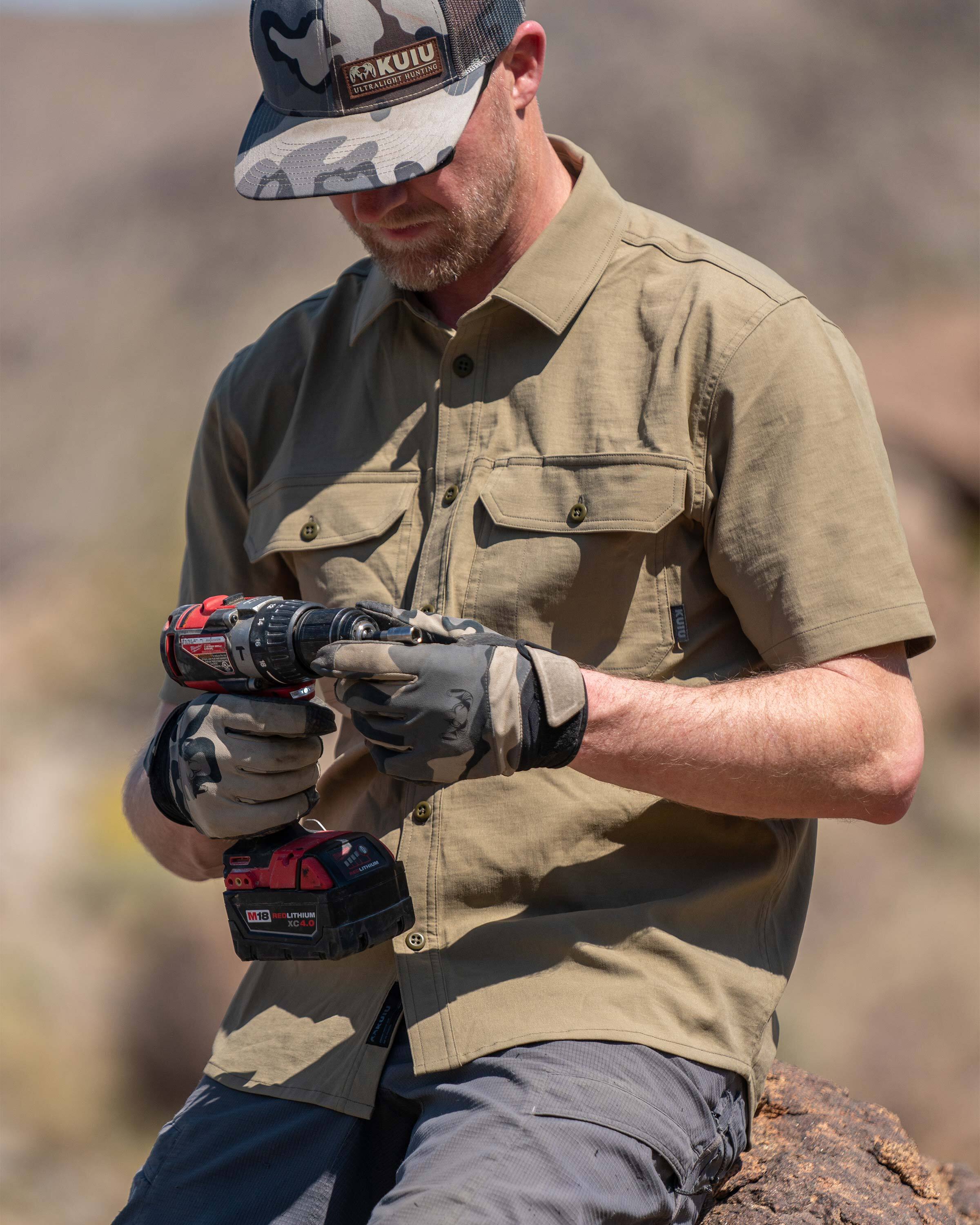 Motive SS Workgrade Shirt | Gunmetal - Image 7