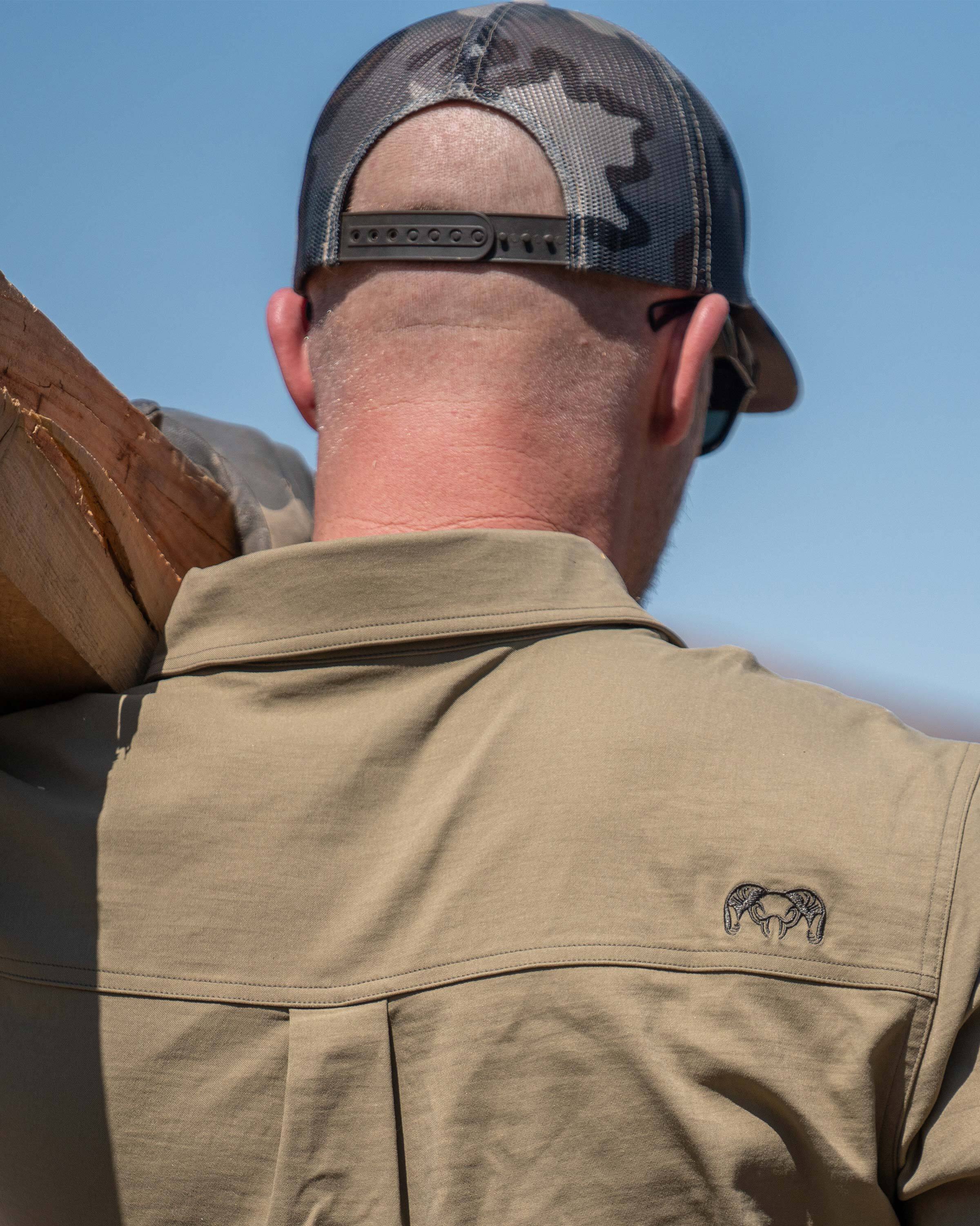 Motive SS Workgrade Shirt | Stone - Image 8