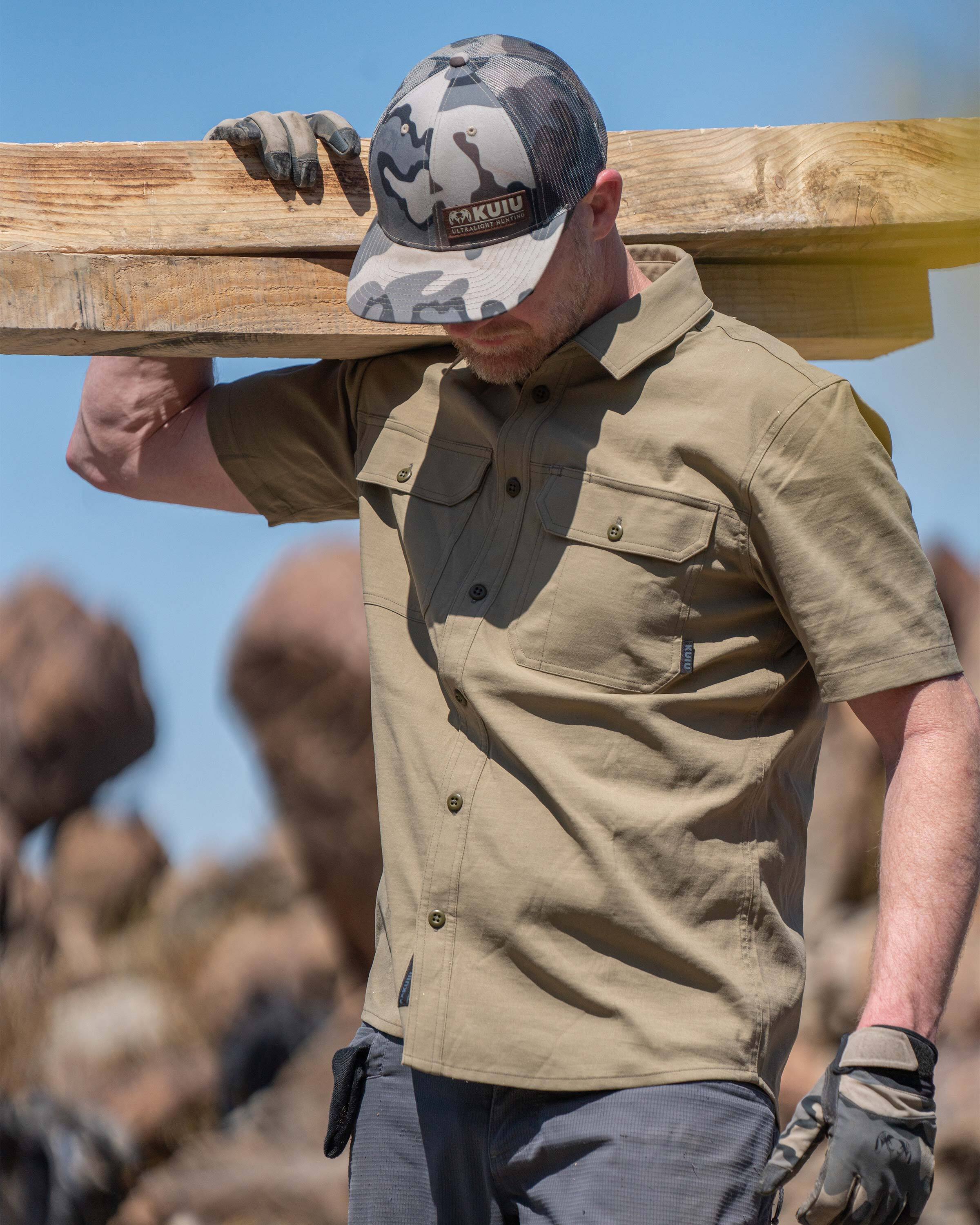 Motive SS Workgrade Shirt | Gunmetal - Image 6