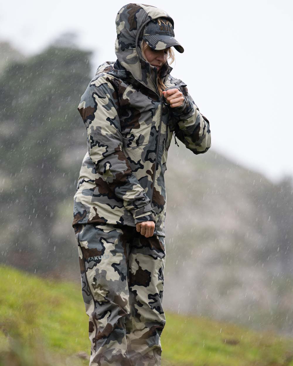 Women's Chugach TR Rain Jacket | Ash - Image 6